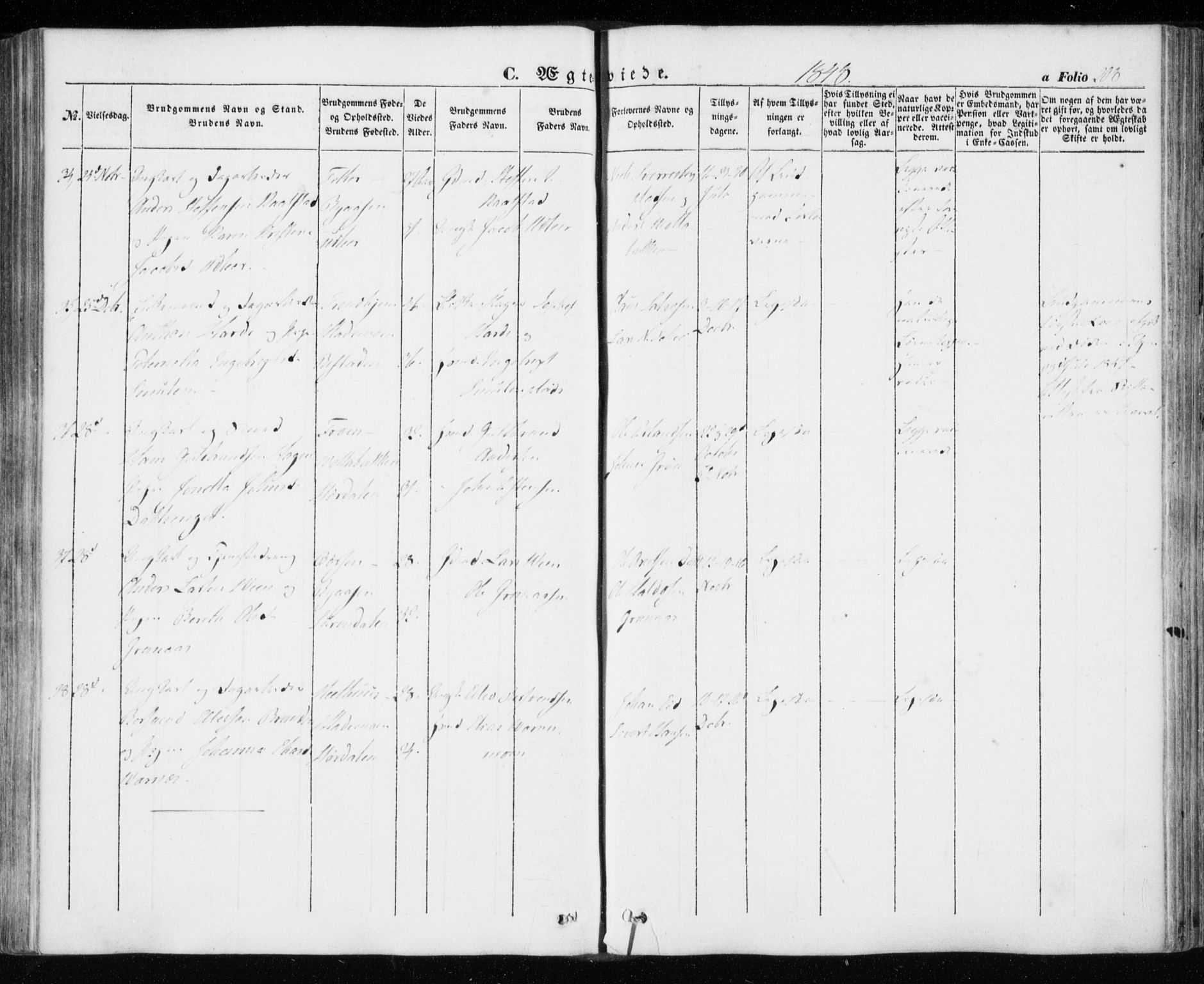 Ministerialprotokoller, klokkerbøker og fødselsregistre - Sør-Trøndelag, SAT/A-1456/606/L0291: Parish register (official) no. 606A06, 1848-1856, p. 208
