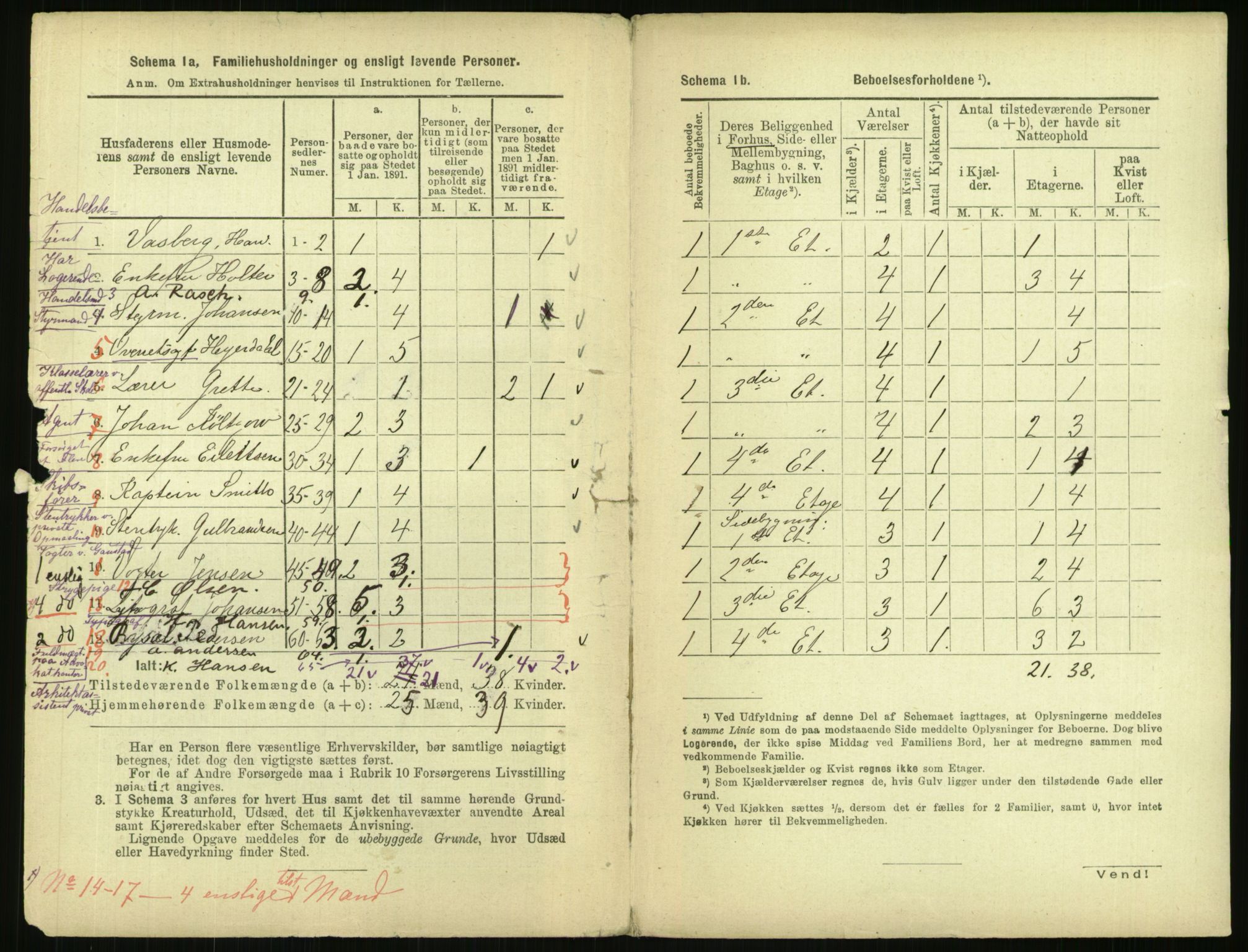 RA, 1891 census for 0301 Kristiania, 1891, p. 67779