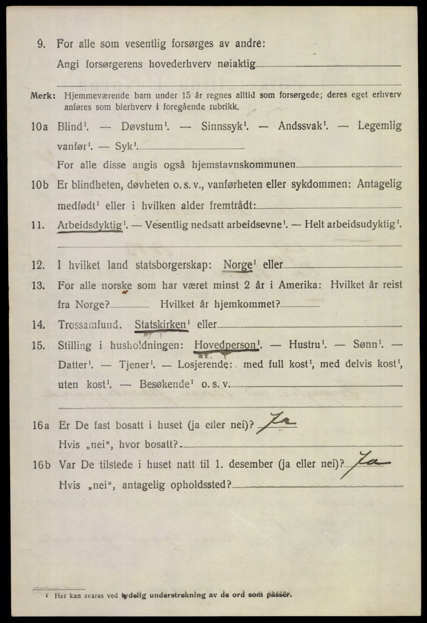 SAKO, 1920 census for Borre, 1920, p. 7147