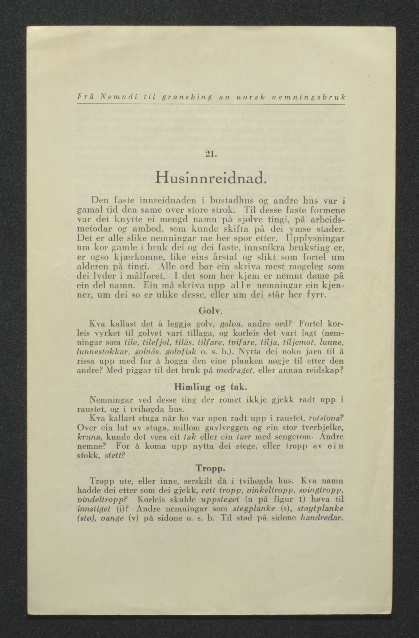 Tveit bygdesogenemnd, AV/SAK-D/0770/F/L0001: A - Emneordnet materiale, 1576-1945, p. 412