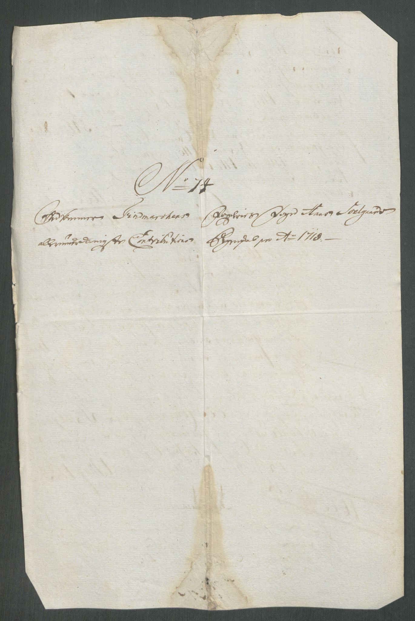 Rentekammeret inntil 1814, Reviderte regnskaper, Fogderegnskap, AV/RA-EA-4092/R69/L4857: Fogderegnskap Finnmark/Vardøhus, 1716-1718, p. 577