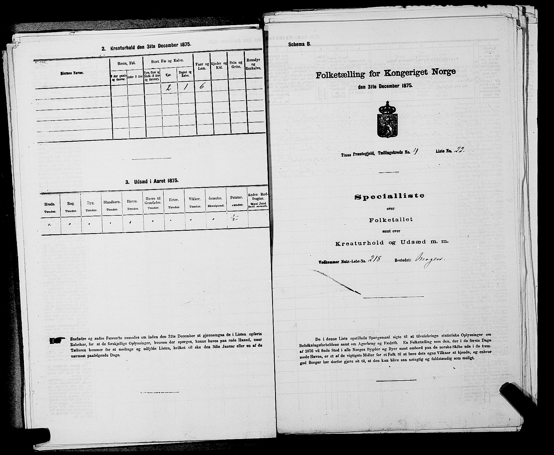 SAKO, 1875 census for 0826P Tinn, 1875, p. 502