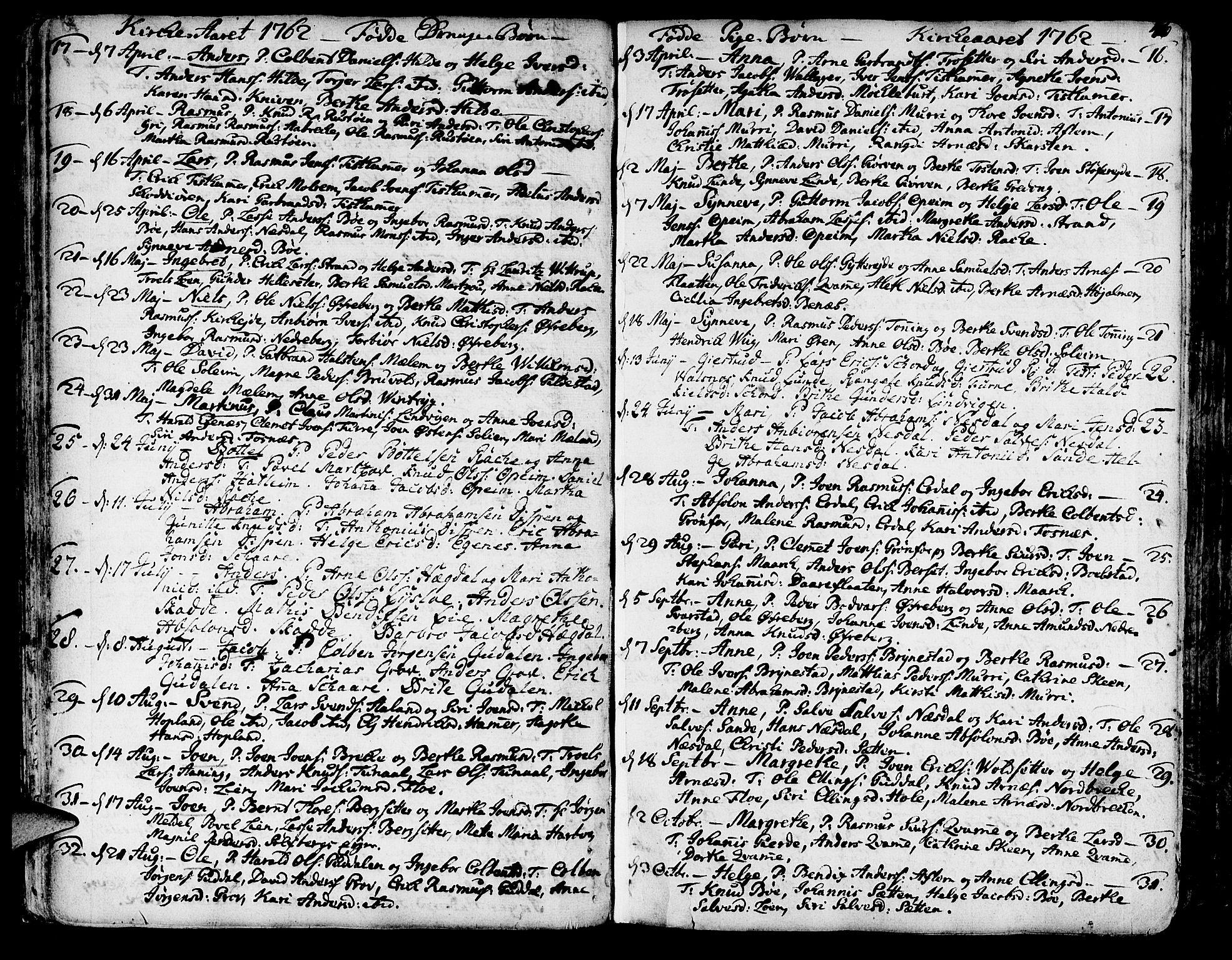 Innvik sokneprestembete, SAB/A-80501: Parish register (official) no. A 1, 1750-1816, p. 46
