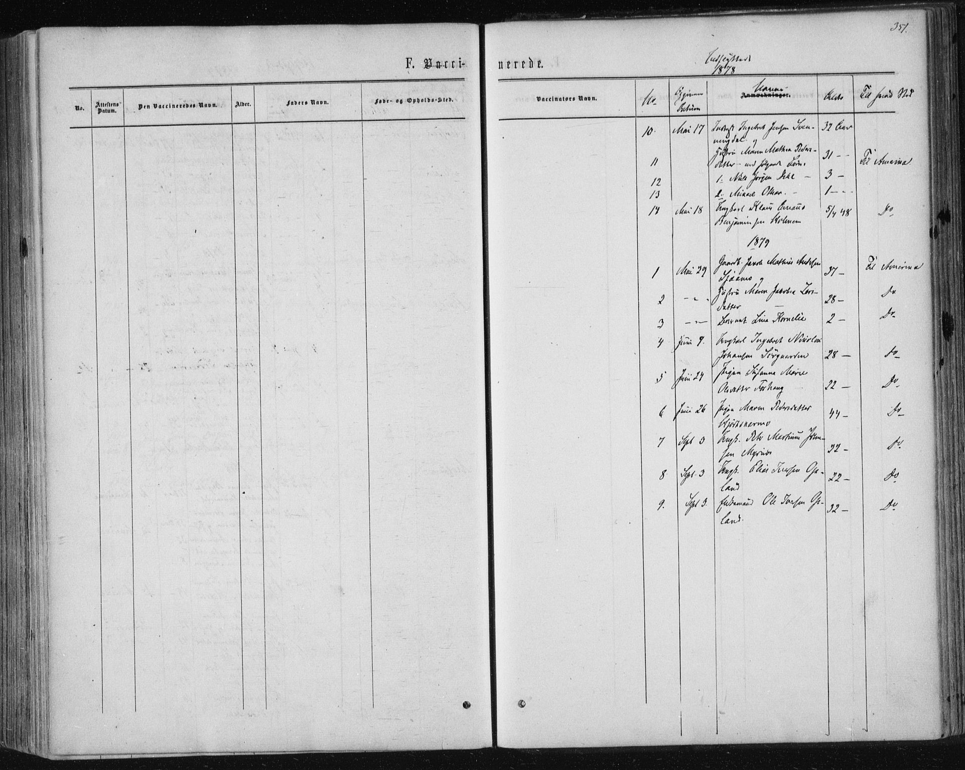 Ministerialprotokoller, klokkerbøker og fødselsregistre - Nordland, SAT/A-1459/820/L0294: Parish register (official) no. 820A15, 1866-1879, p. 351