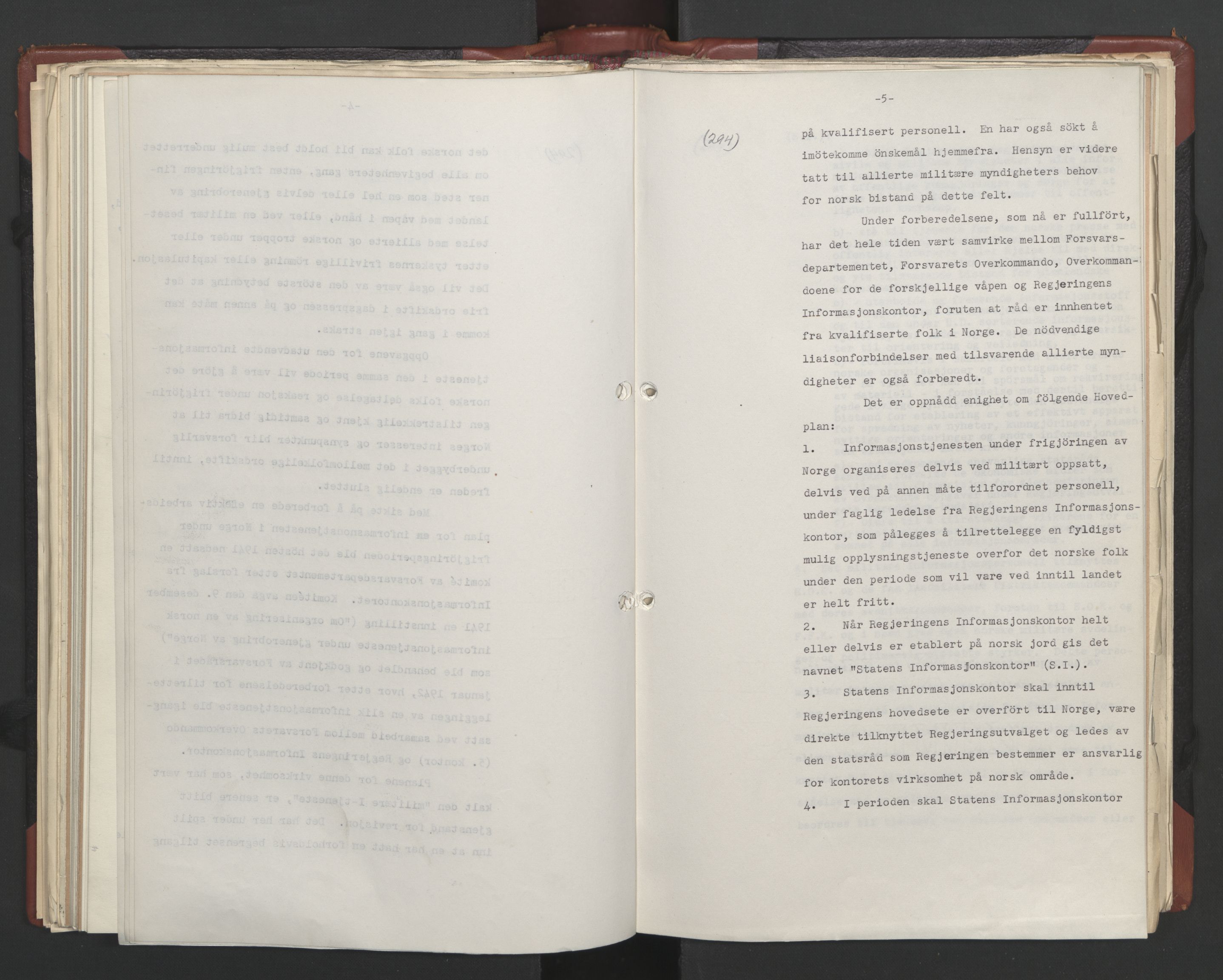 Statsrådssekretariatet, AV/RA-S-1001/A/Ac/L0125: Kgl. res. 21/7-15/12, 1944, p. 132