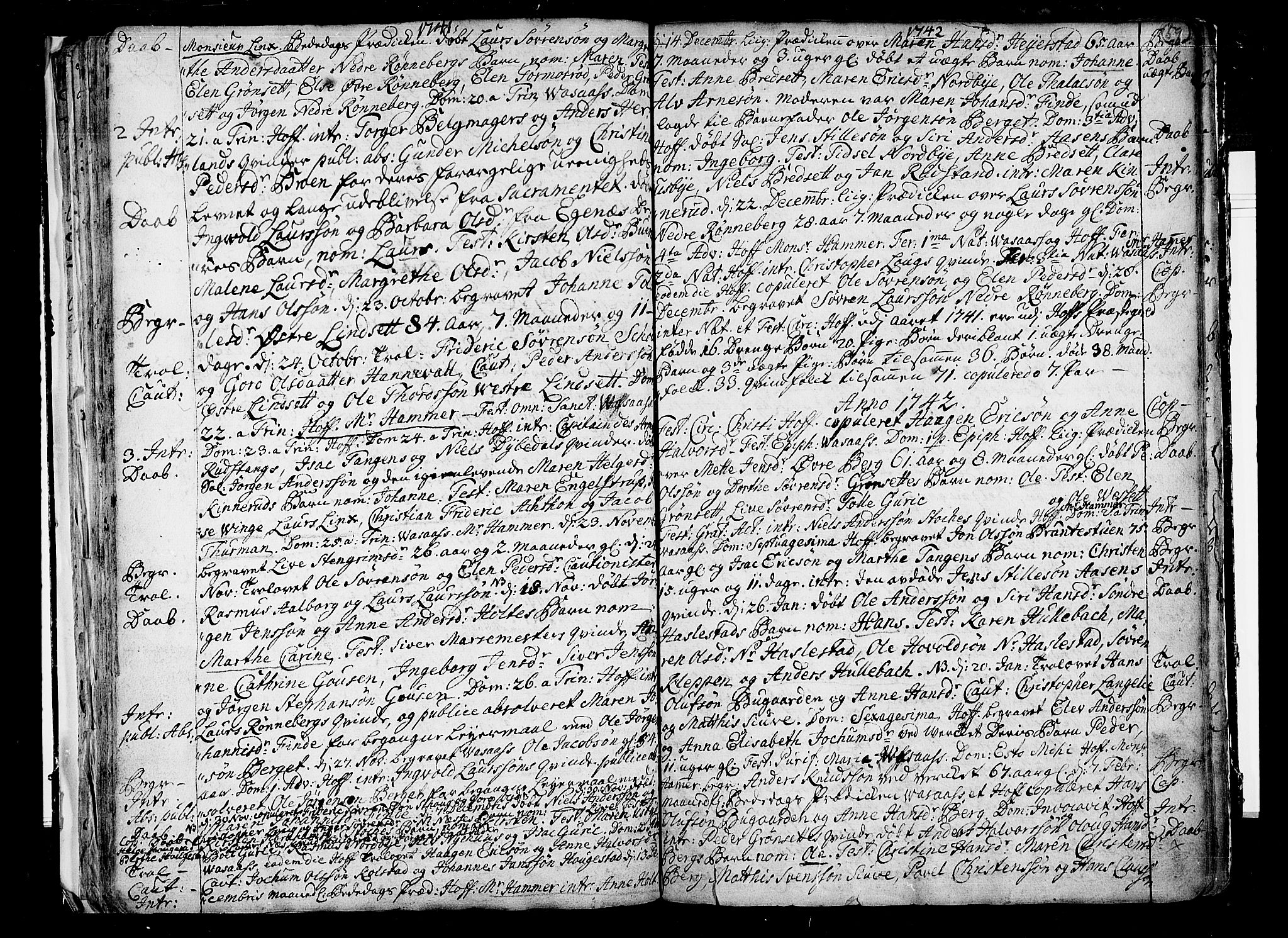 Hof kirkebøker, AV/SAKO-A-64/F/Fa/L0001: Parish register (official) no. I 1, 1704-1745, p. 59