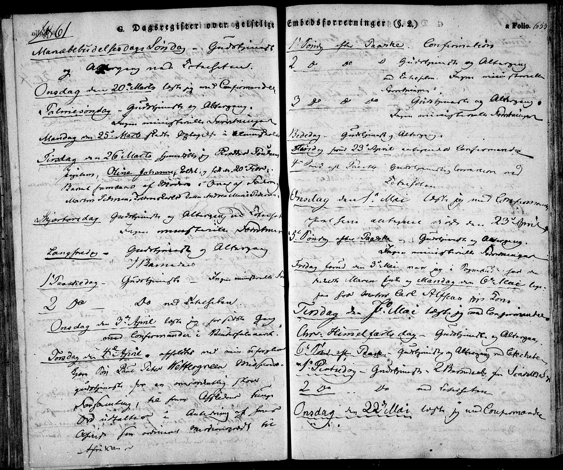 Risør sokneprestkontor, AV/SAK-1111-0035/F/Fa/L0003: Parish register (official) no. A 3, 1838-1864, p. 654