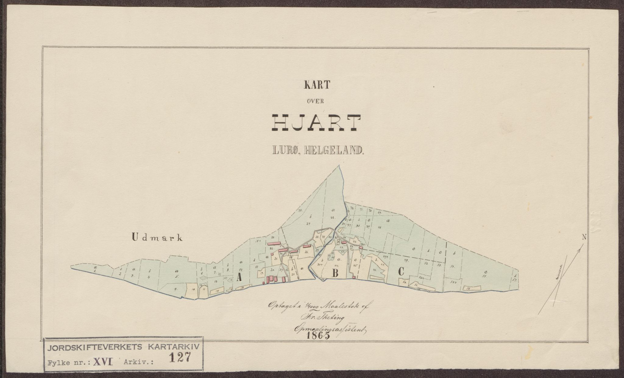 Jordskifteverkets kartarkiv, RA/S-3929/T, 1859-1988, p. 218