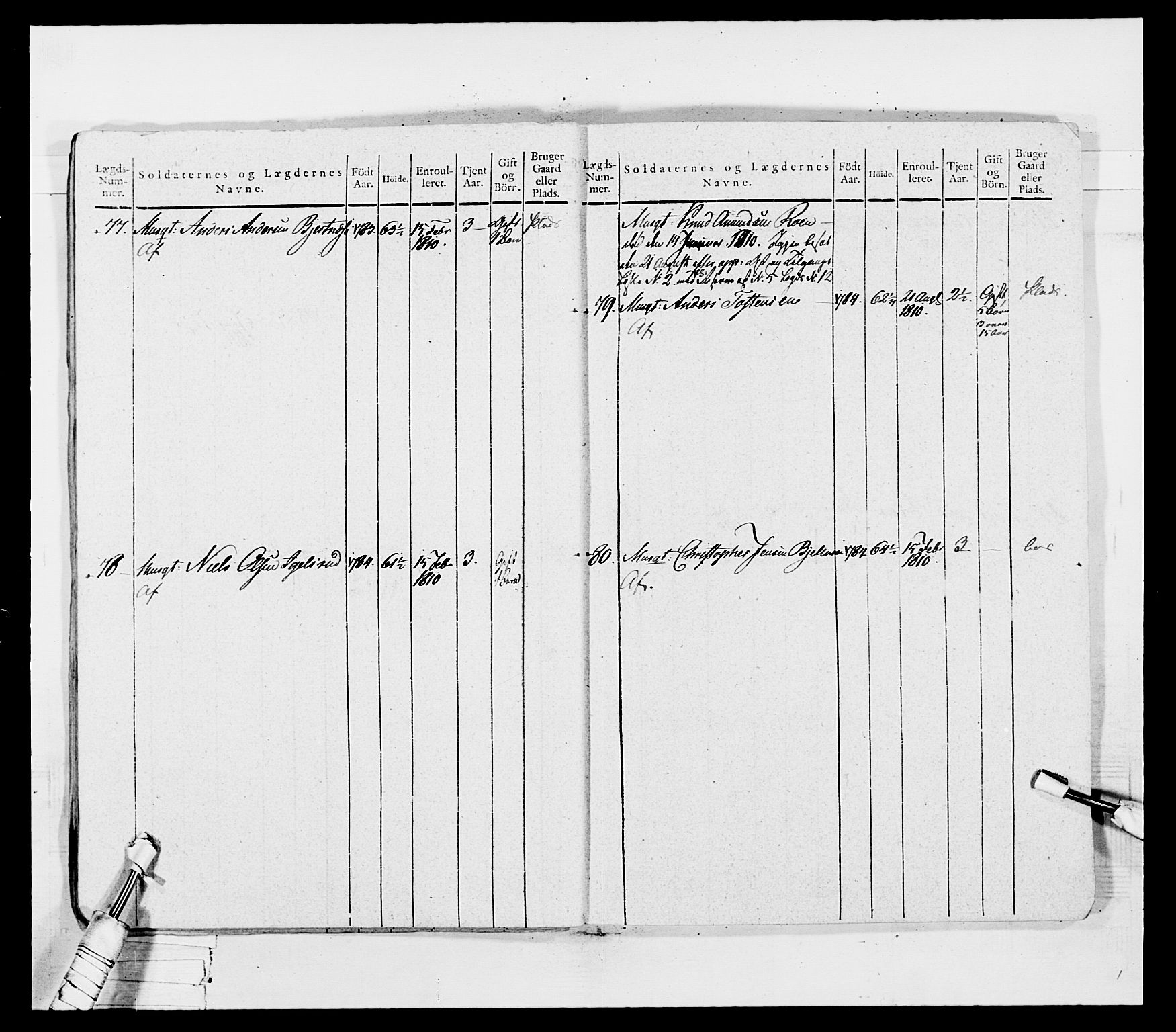 Generalitets- og kommissariatskollegiet, Det kongelige norske kommissariatskollegium, AV/RA-EA-5420/E/Eh/L0036a: Nordafjelske gevorbne infanteriregiment, 1813, p. 535