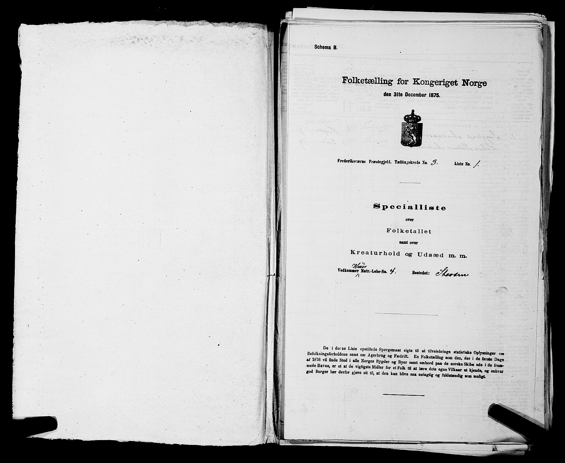 SAKO, 1875 census for 0798P Fredriksvern, 1875, p. 200