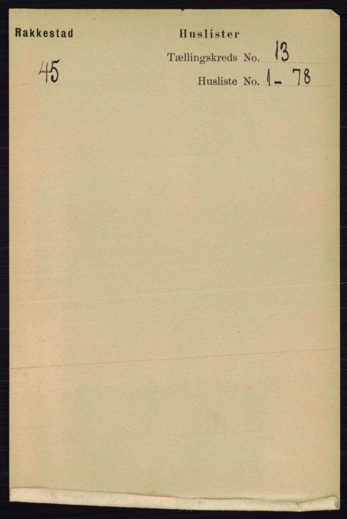 RA, 1891 census for 0128 Rakkestad, 1891, p. 6319