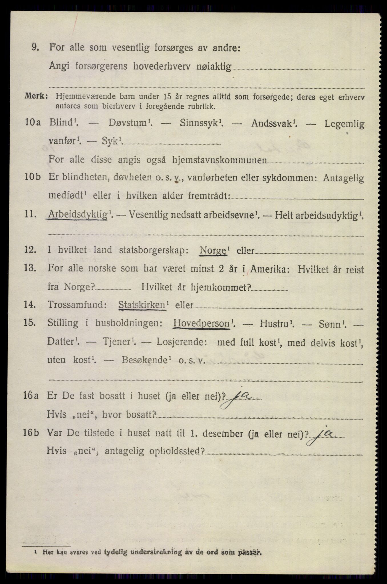 SAST, 1920 census for Gjesdal, 1920, p. 4571