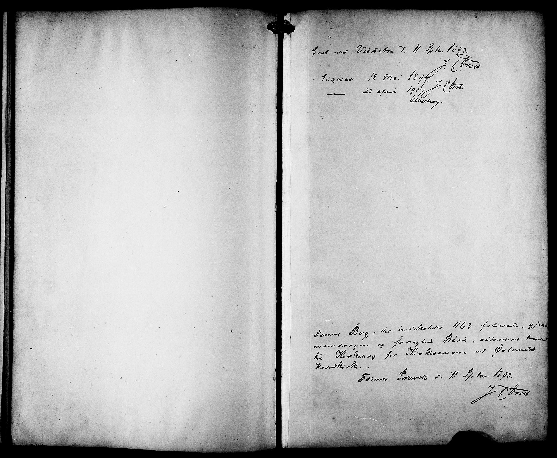 Ministerialprotokoller, klokkerbøker og fødselsregistre - Sør-Trøndelag, SAT/A-1456/659/L0746: Parish register (copy) no. 659C03, 1893-1912