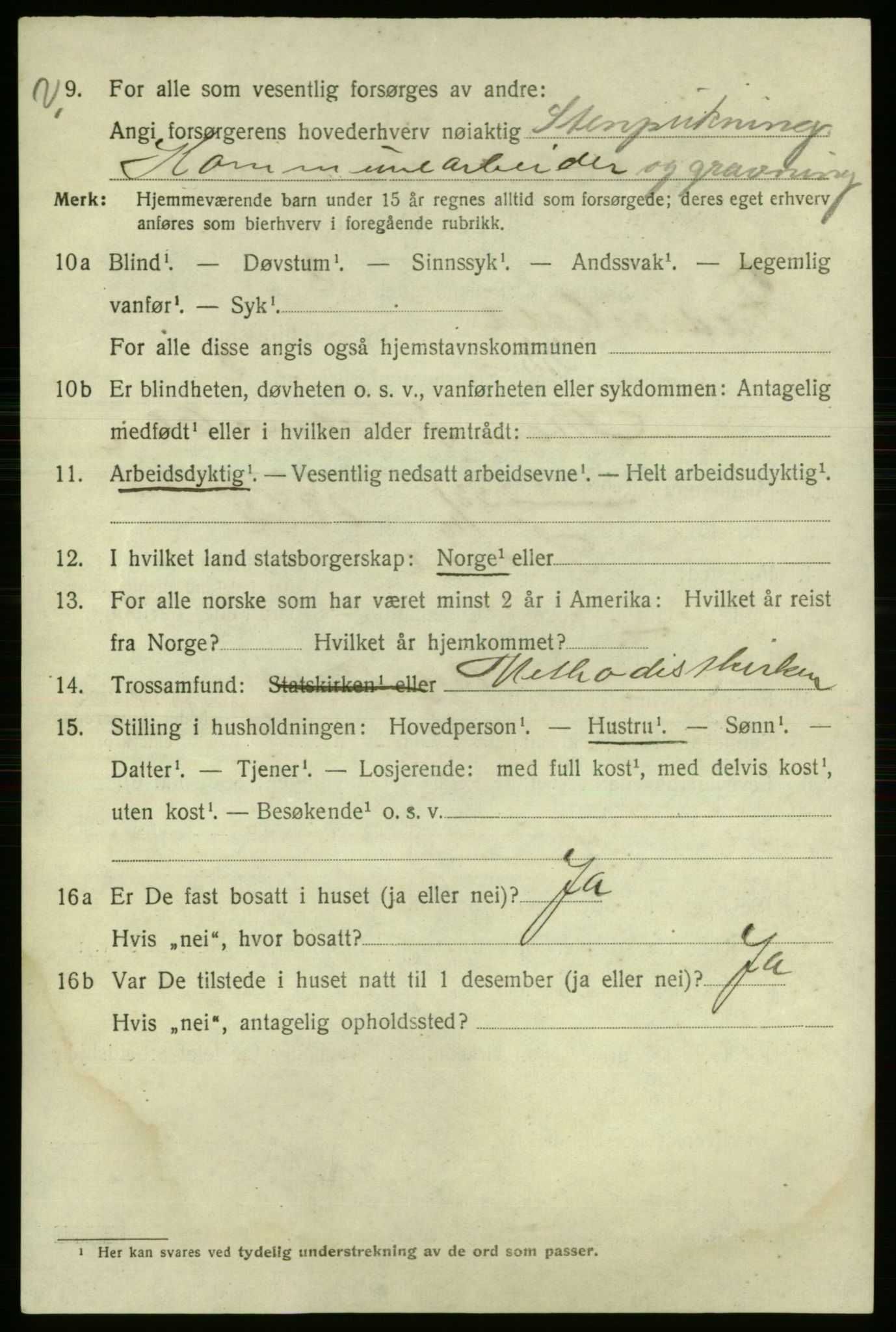 SAO, 1920 census for Fredrikshald, 1920, p. 17402