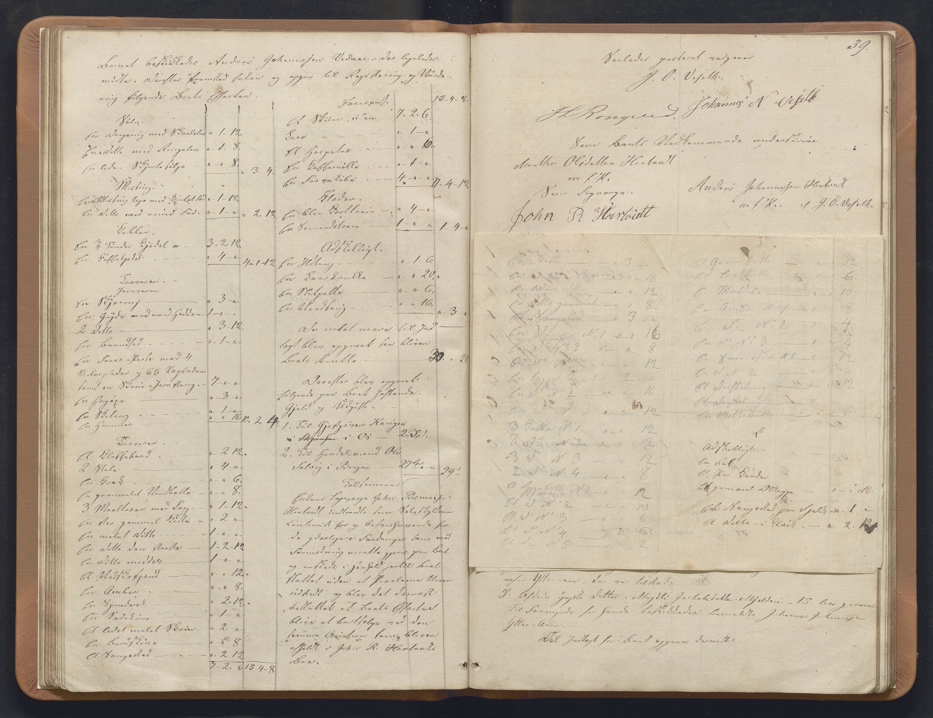 Nordhordland sorenskrivar, AV/SAB-A-2901/1/H/Hb/L0009: Registreringsprotokollar, 1855-1859, p. 39