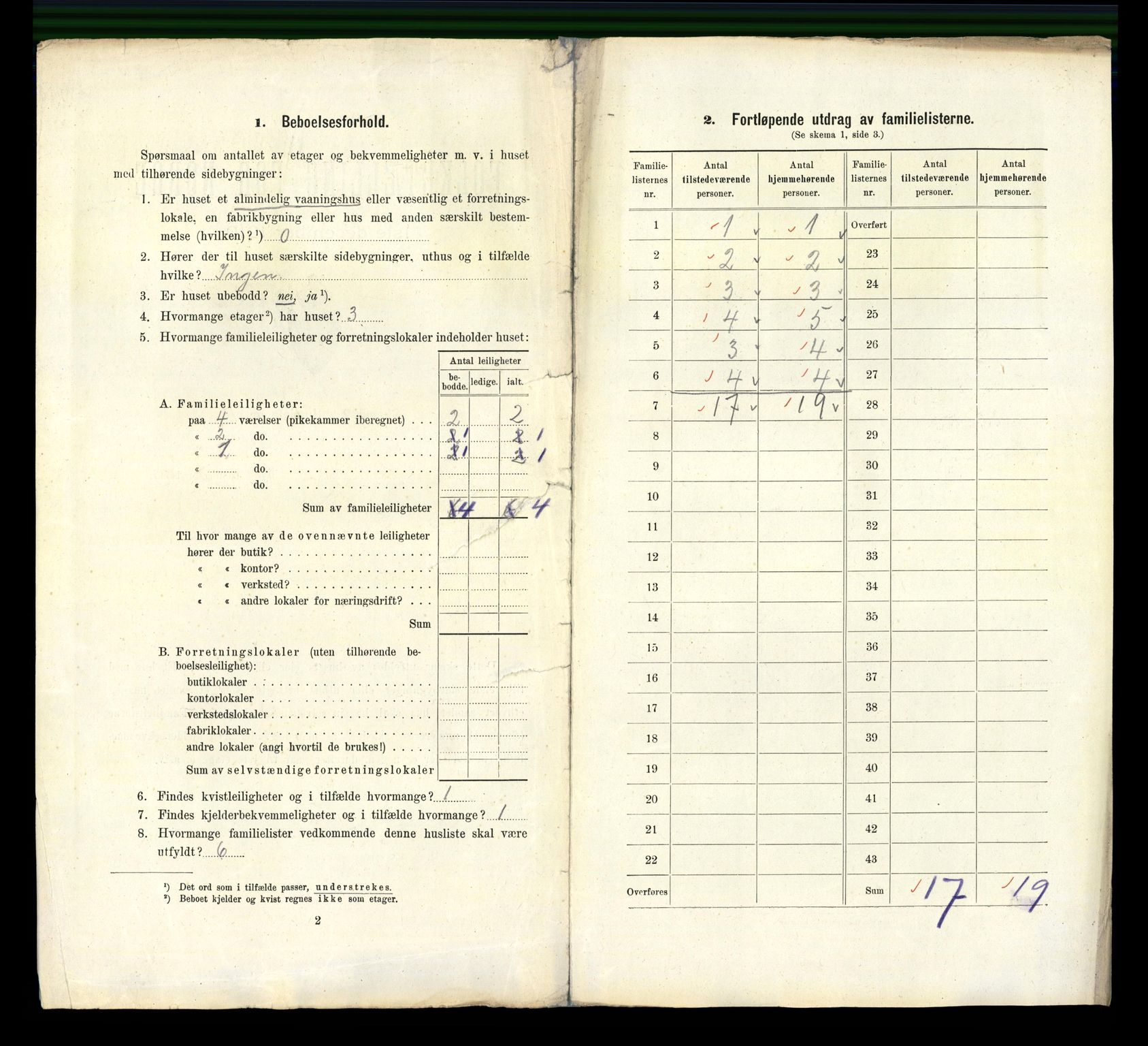 RA, 1910 census for Bergen, 1910, p. 3594