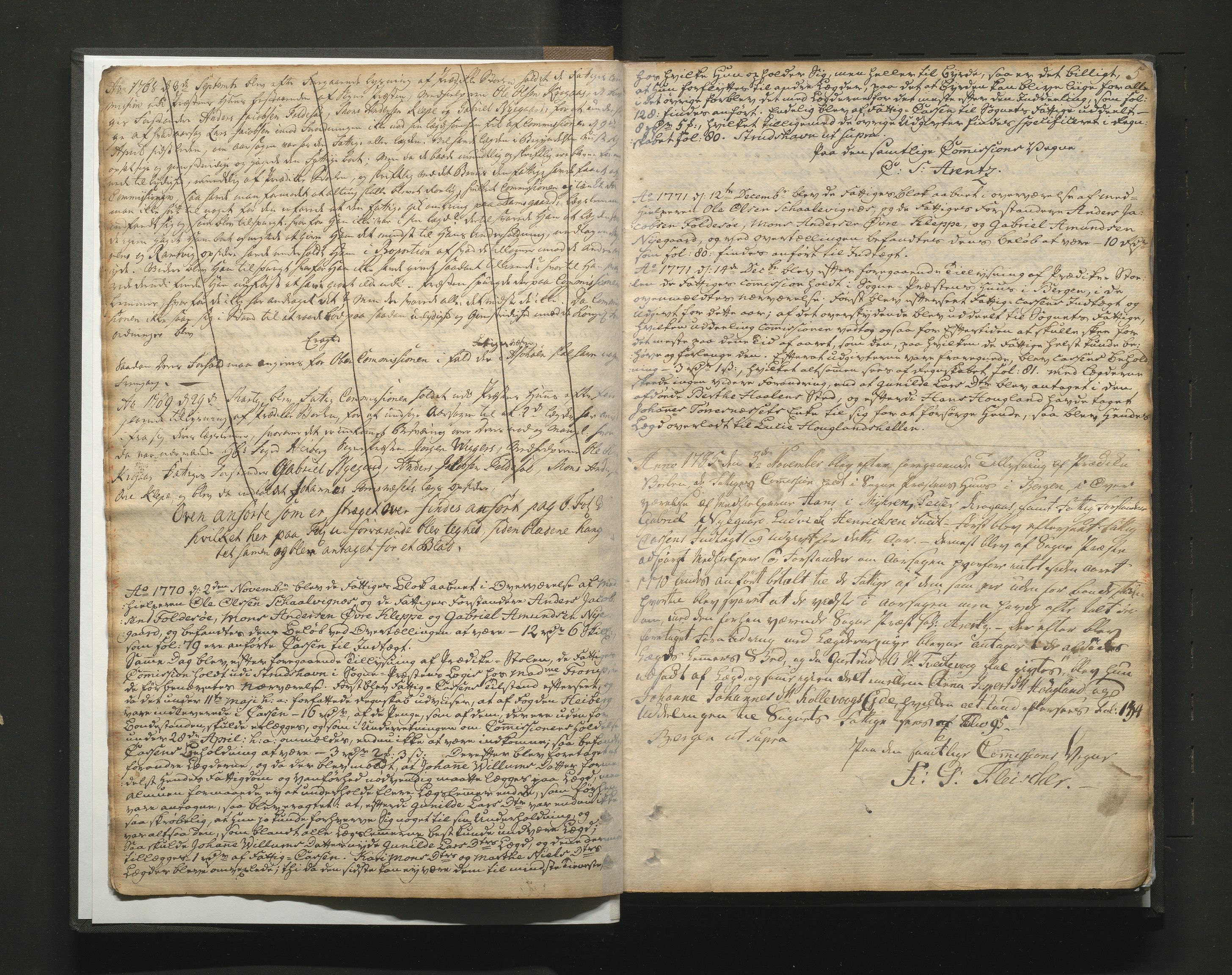 Askøy Sokneprestembete, AV/SAB-A-74101/J/Jc/L0001: Rekneskapsprotokoll (III.3.B.1), 1763-1820