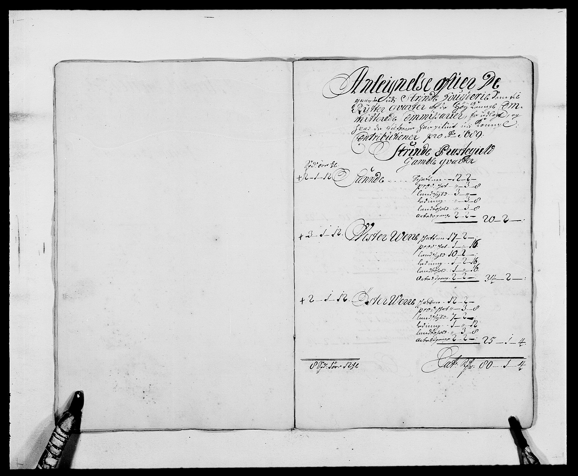 Rentekammeret inntil 1814, Reviderte regnskaper, Fogderegnskap, AV/RA-EA-4092/R61/L4102: Fogderegnskap Strinda og Selbu, 1689-1690, p. 307