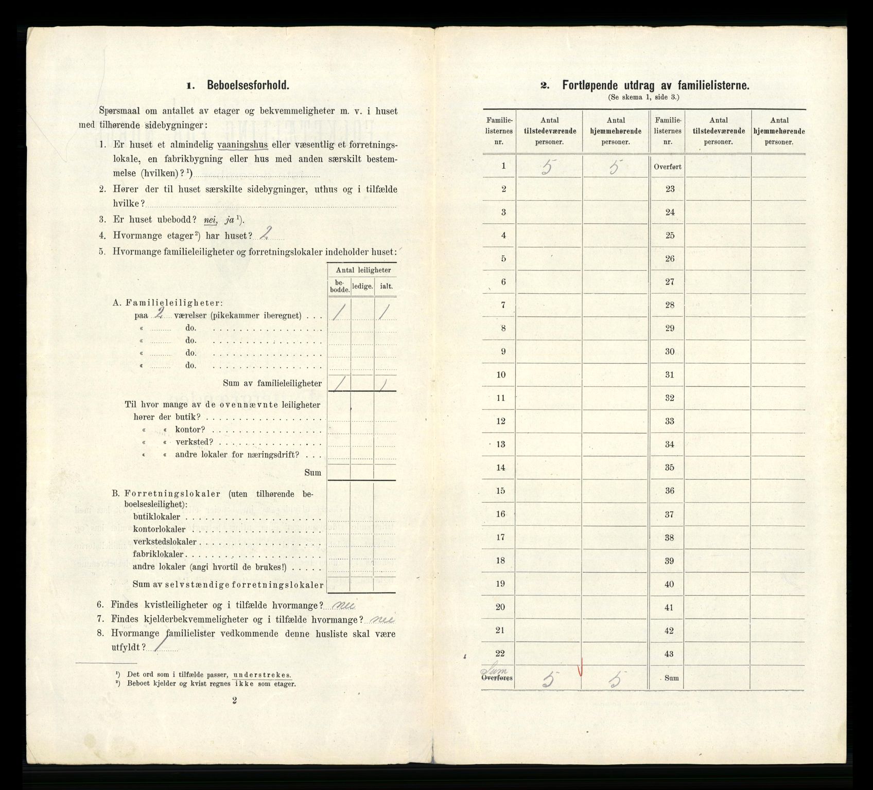 RA, 1910 census for Bergen, 1910, p. 44674