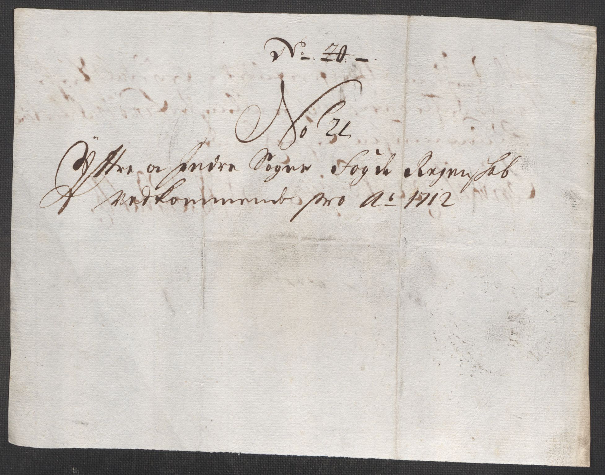 Rentekammeret inntil 1814, Reviderte regnskaper, Fogderegnskap, AV/RA-EA-4092/R52/L3318: Fogderegnskap Sogn, 1712, p. 261