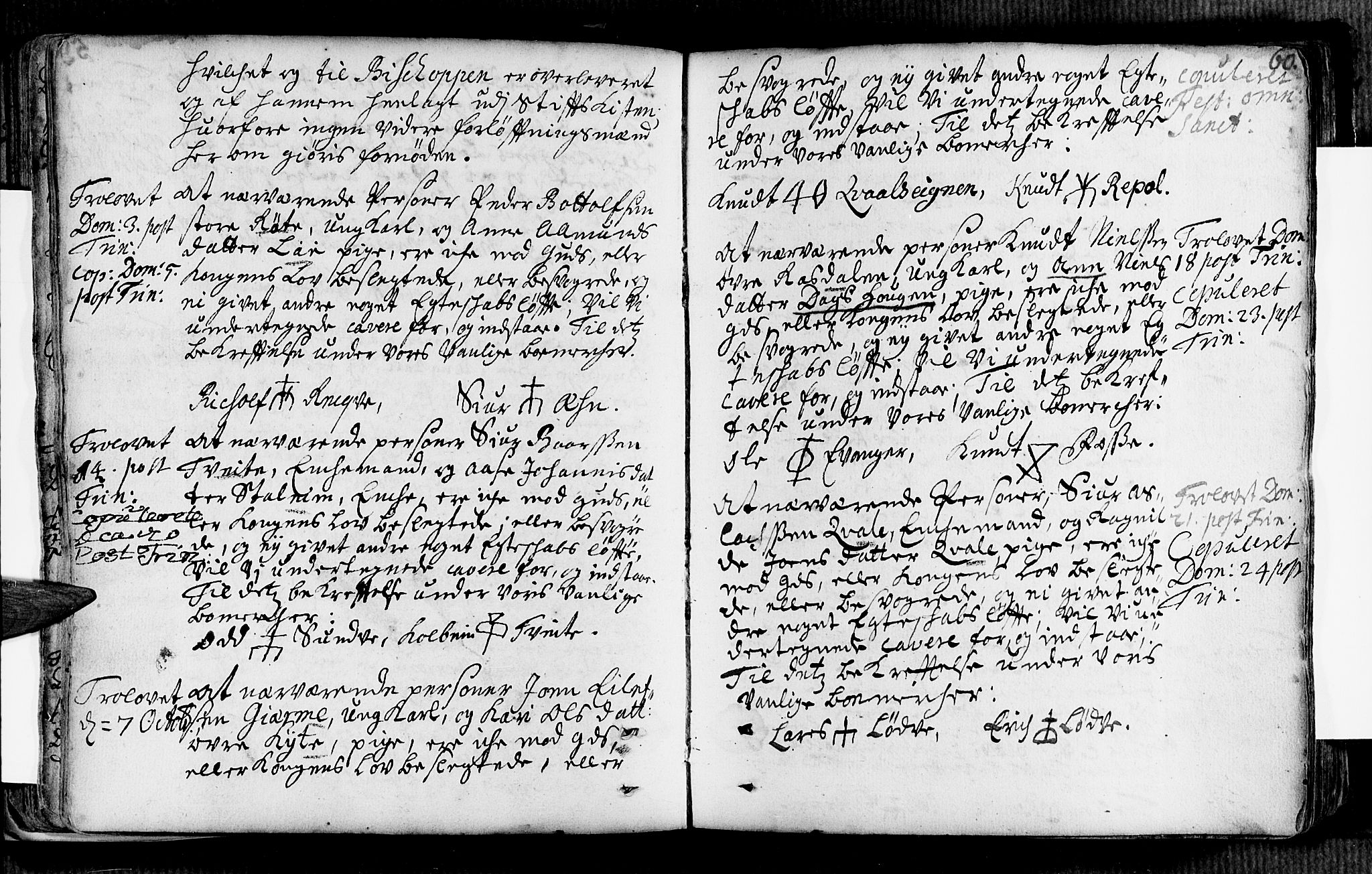 Voss sokneprestembete, SAB/A-79001/H/Haa: Parish register (official) no. A 2, 1709-1730, p. 60