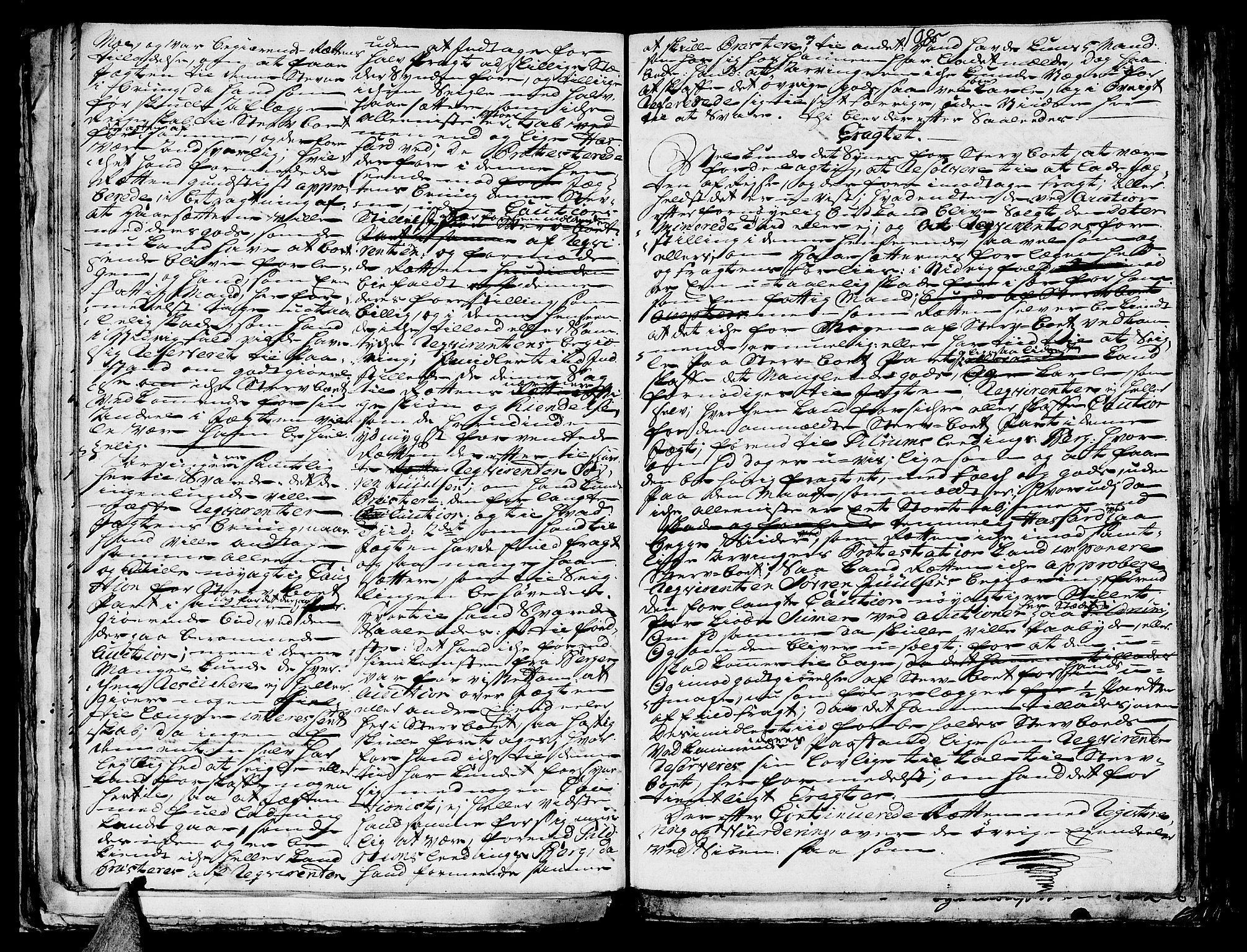 Helgeland sorenskriveri, AV/SAT-A-0004/3/3A/L0041: Konseptprotokoll 26, 1758, p. 107b-108a
