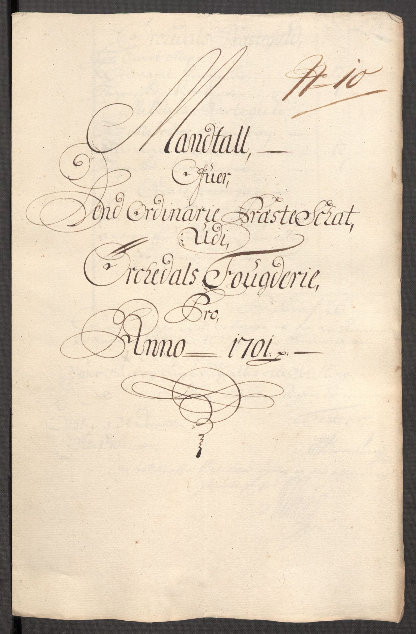 Rentekammeret inntil 1814, Reviderte regnskaper, Fogderegnskap, RA/EA-4092/R60/L3951: Fogderegnskap Orkdal og Gauldal, 1701, p. 143