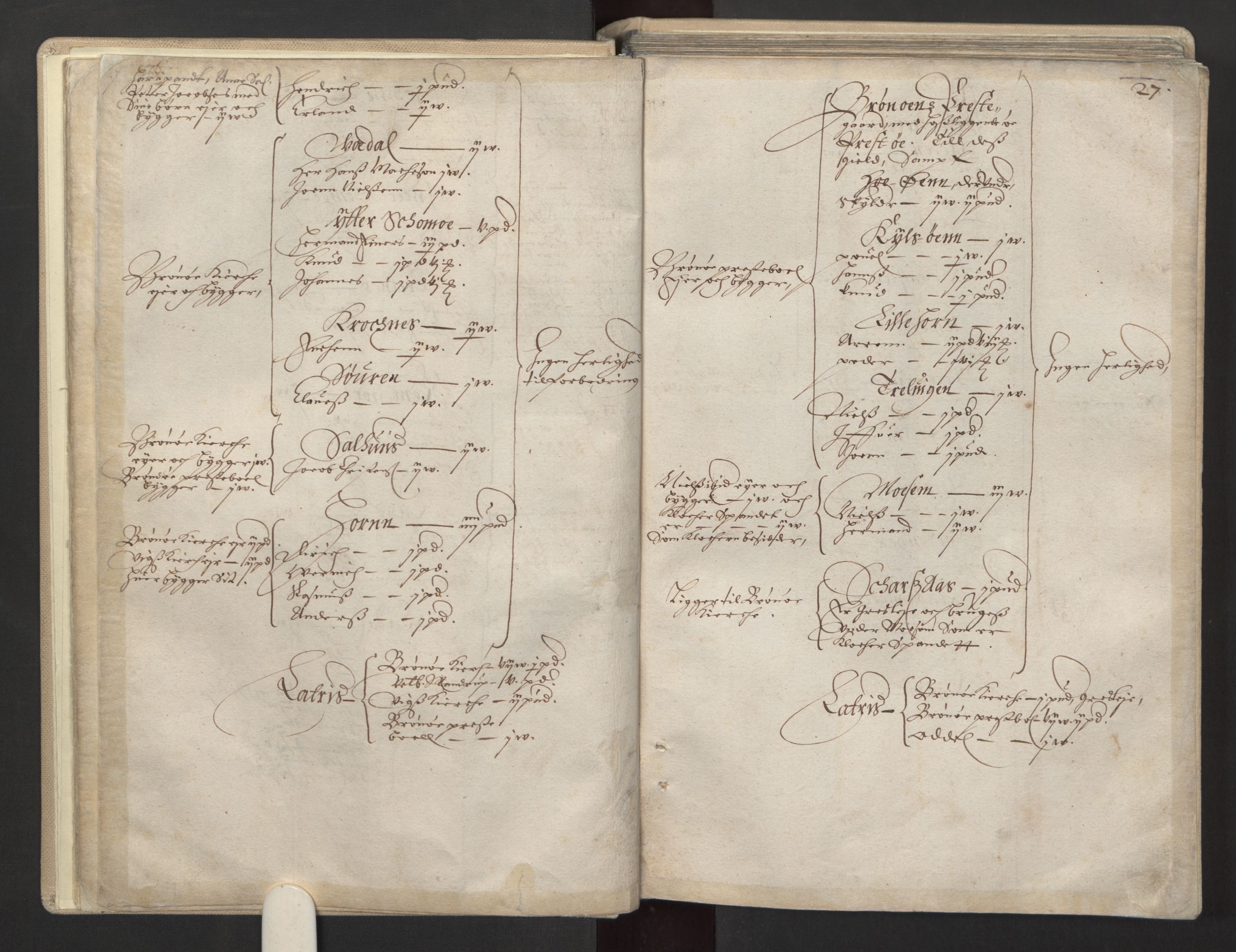 Rentekammeret inntil 1814, Realistisk ordnet avdeling, AV/RA-EA-4070/L/L0030/0001: Nordland lagdømme: / Alminnelig jordebok for Helgeland, Salten, Lofoten, Vesterålen, Andenes og Senja., 1661, p. 26-27