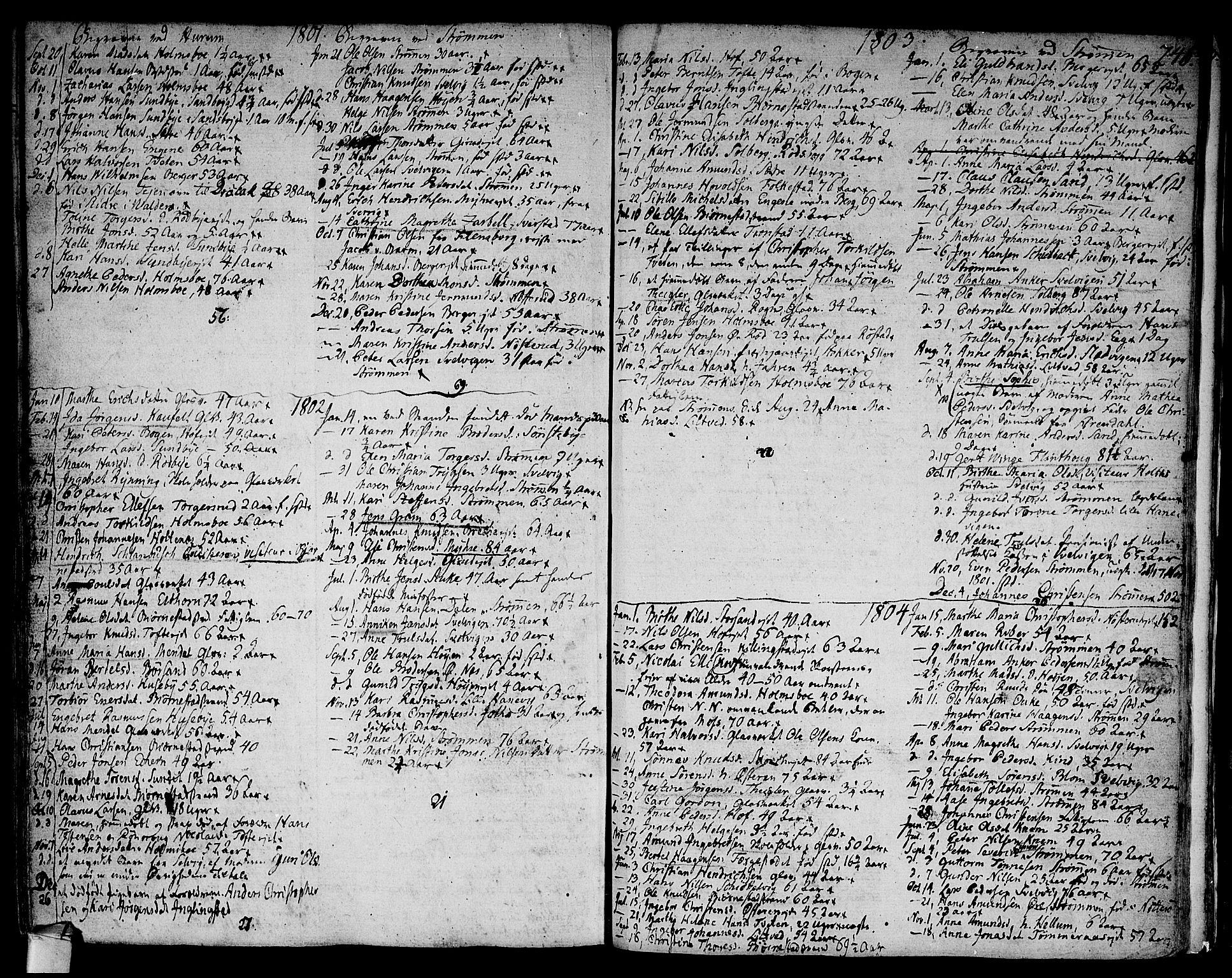 Hurum kirkebøker, SAKO/A-229/F/Fa/L0007: Parish register (official) no. 7, 1771-1810, p. 246