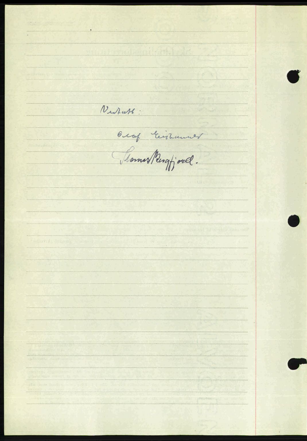 Romsdal sorenskriveri, AV/SAT-A-4149/1/2/2C: Mortgage book no. A21, 1946-1946, Diary no: : 2797/1946