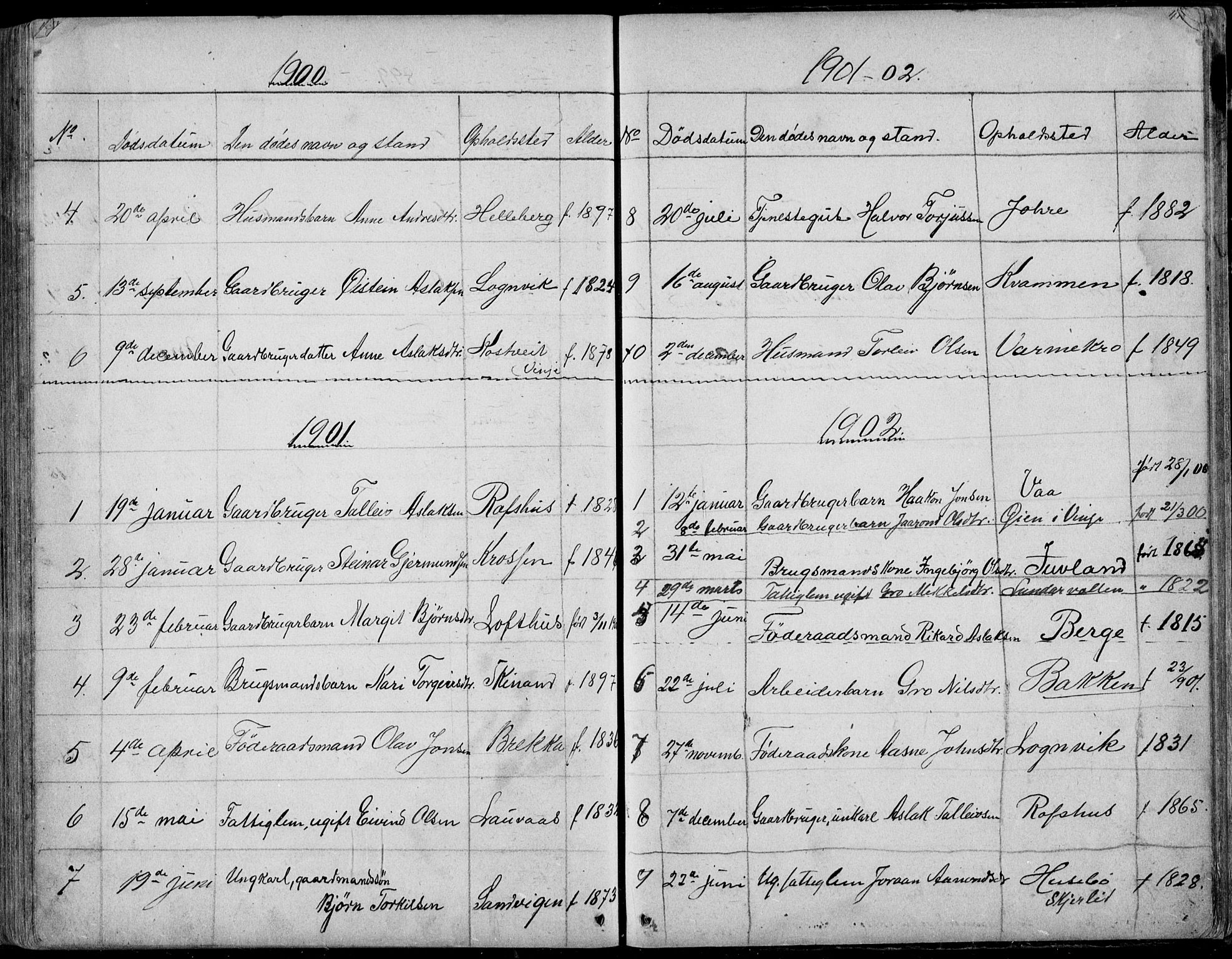 Rauland kirkebøker, SAKO/A-292/G/Ga/L0002: Parish register (copy) no. I 2, 1849-1935, p. 417-418