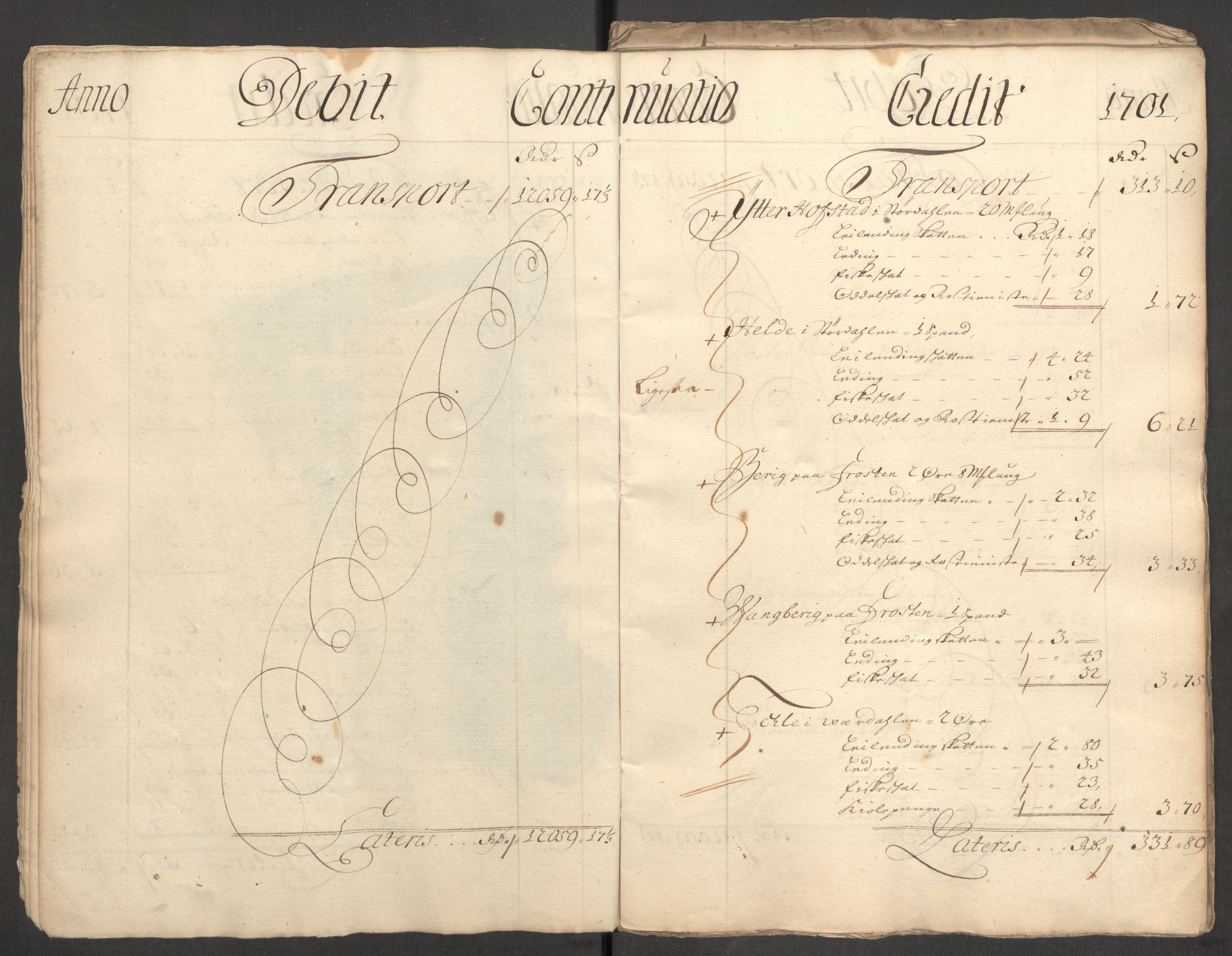 Rentekammeret inntil 1814, Reviderte regnskaper, Fogderegnskap, AV/RA-EA-4092/R62/L4193: Fogderegnskap Stjørdal og Verdal, 1701-1702, p. 11