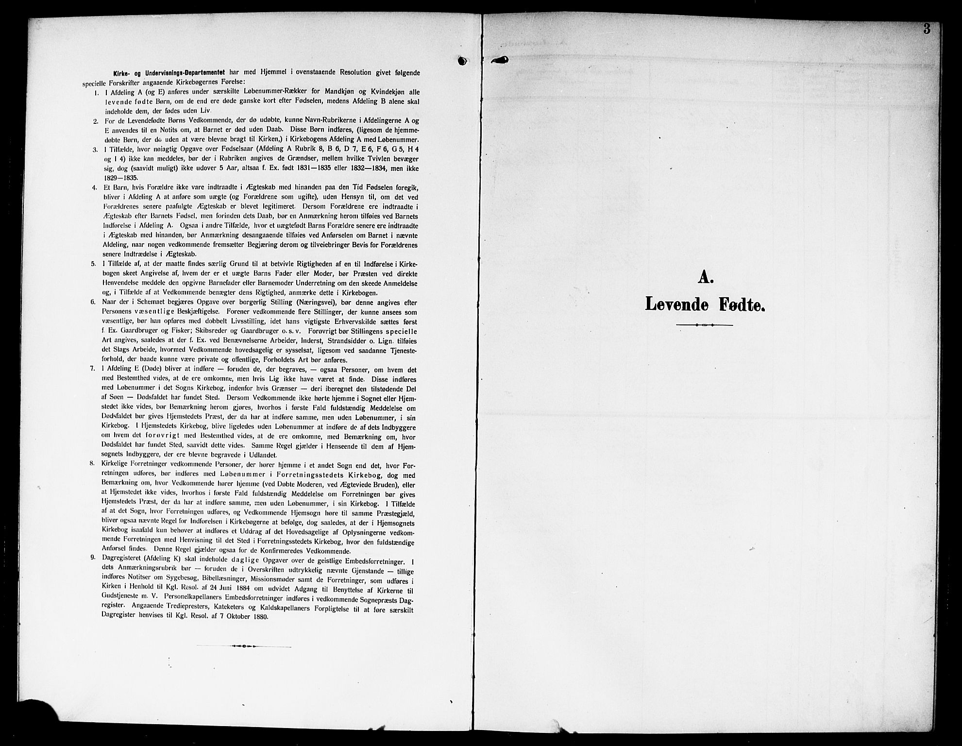 Fet prestekontor Kirkebøker, SAO/A-10370a/G/Gb/L0005: Parish register (copy) no. II 5, 1904-1913, p. 3
