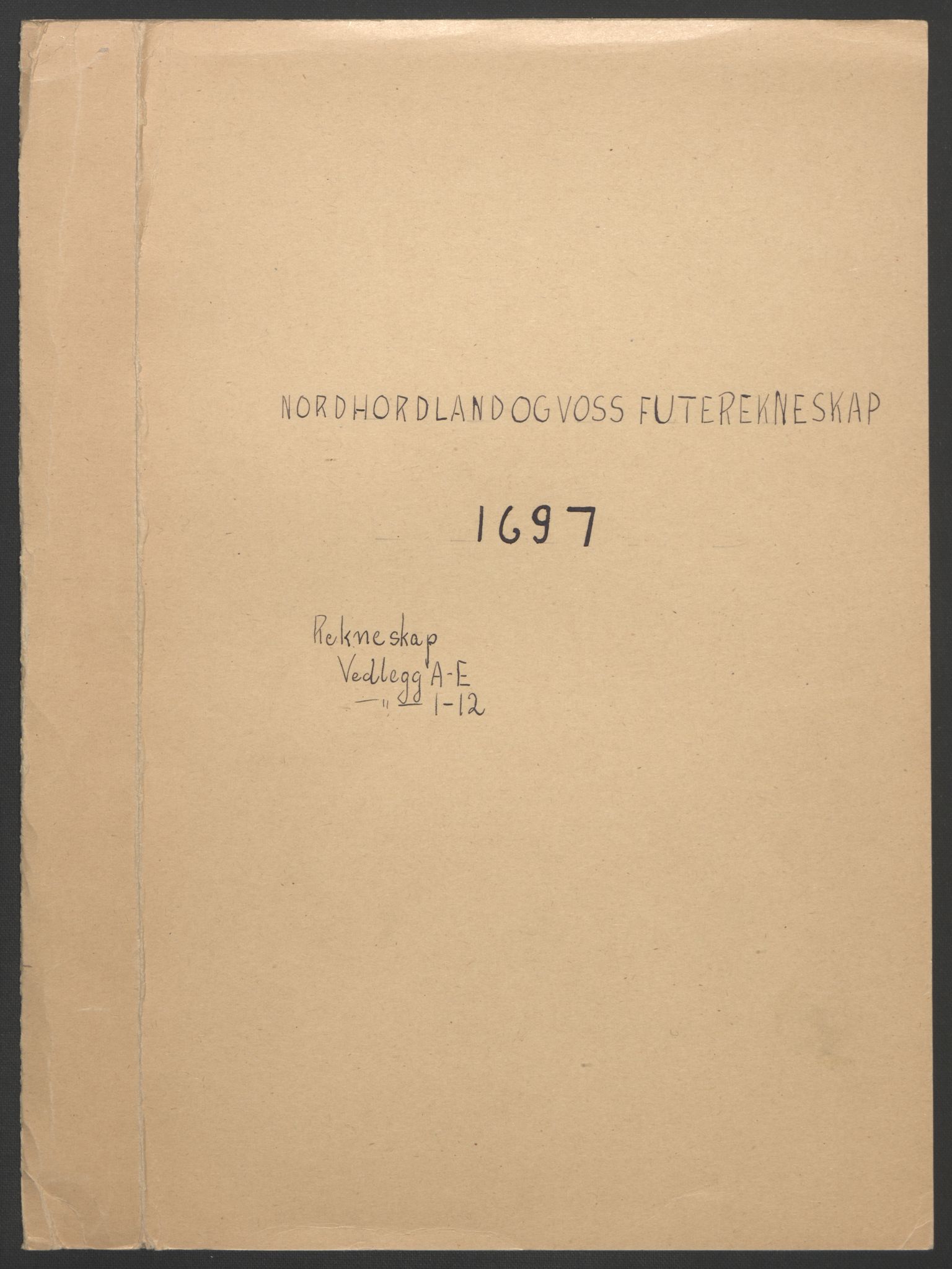Rentekammeret inntil 1814, Reviderte regnskaper, Fogderegnskap, RA/EA-4092/R51/L3183: Fogderegnskap Nordhordland og Voss, 1695-1697, p. 301