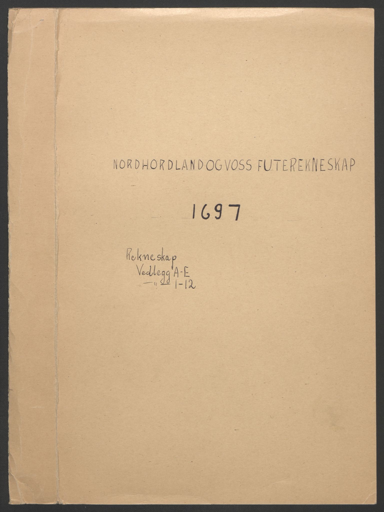 Rentekammeret inntil 1814, Reviderte regnskaper, Fogderegnskap, AV/RA-EA-4092/R51/L3183: Fogderegnskap Nordhordland og Voss, 1695-1697, p. 301