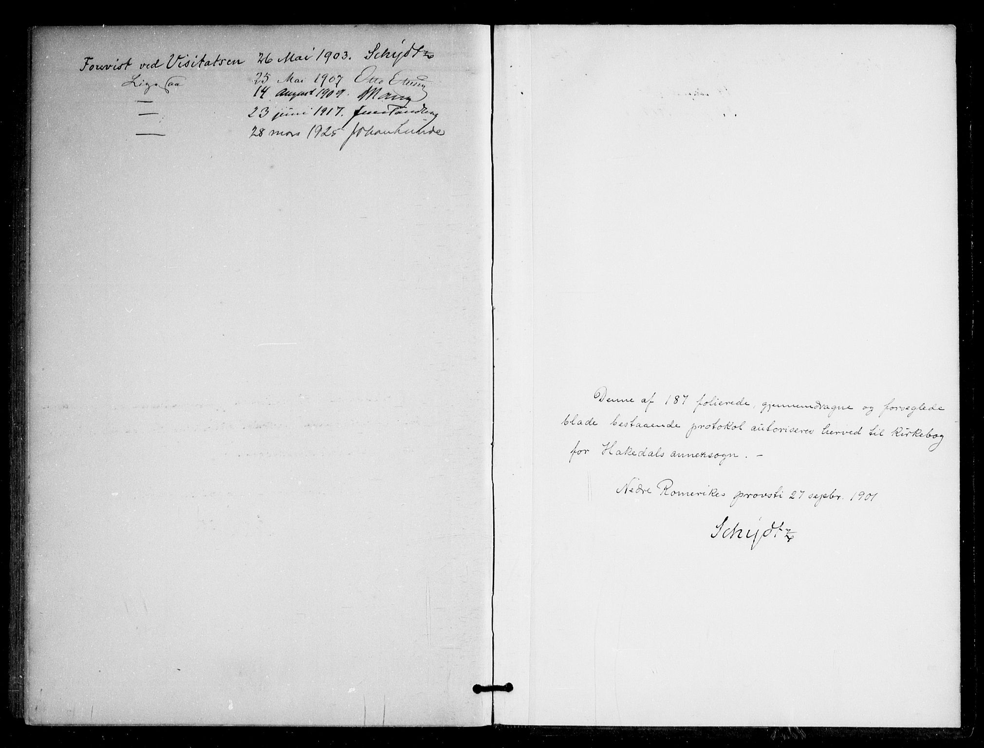 Nittedal prestekontor Kirkebøker, SAO/A-10365a/F/Fb/L0002: Parish register (official) no. II 2, 1902-1921