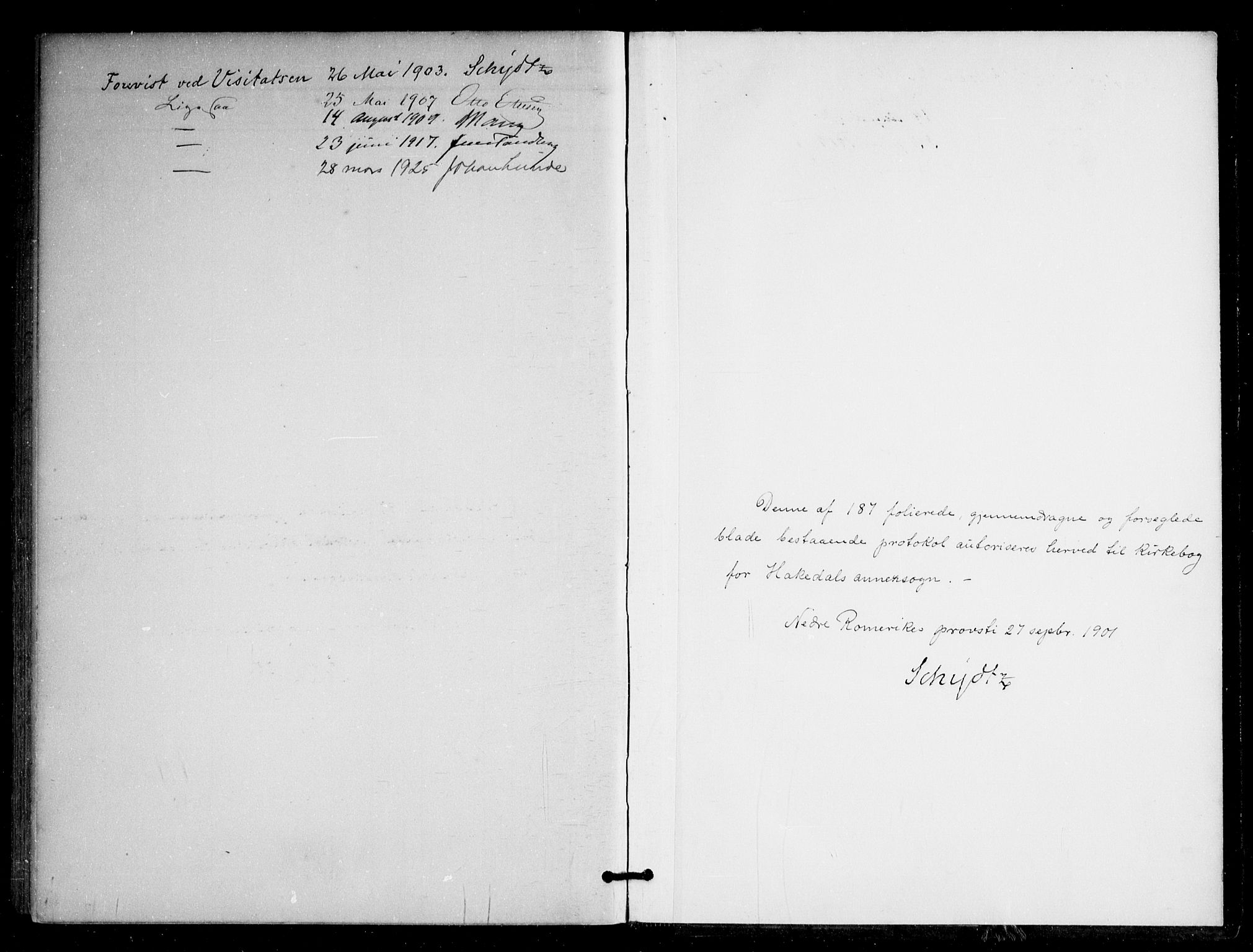 Nittedal prestekontor Kirkebøker, AV/SAO-A-10365a/F/Fb/L0002: Parish register (official) no. II 2, 1902-1921