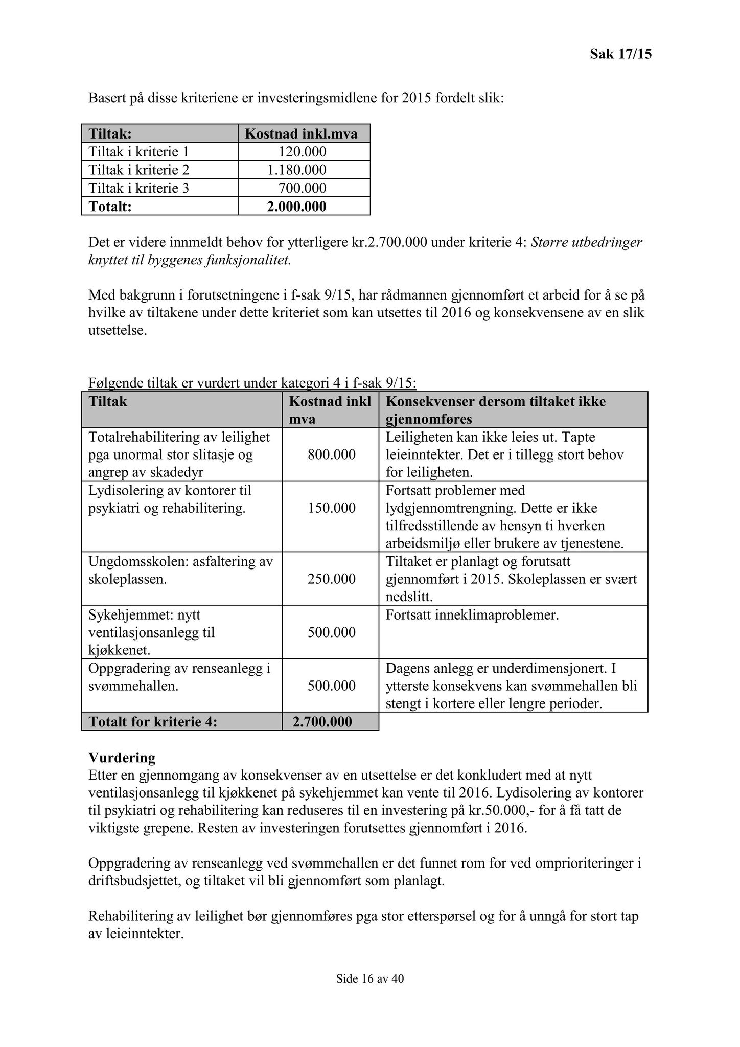 Klæbu Kommune, TRKO/KK/01-KS/L008: Kommunestyret - Møtedokumenter, 2015, p. 234