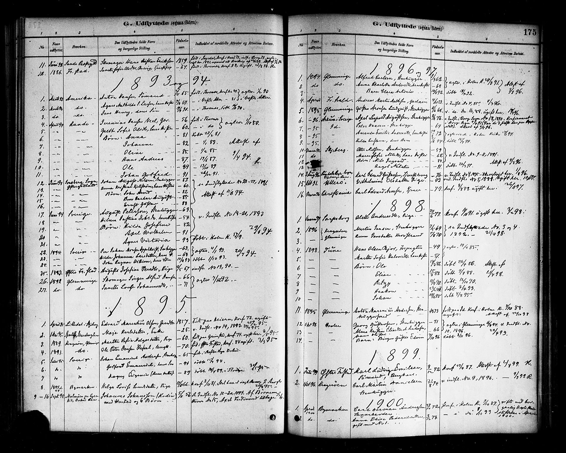 Borge prestekontor Kirkebøker, AV/SAO-A-10903/F/Fb/L0003: Parish register (official) no. II 3, 1878-1902, p. 175