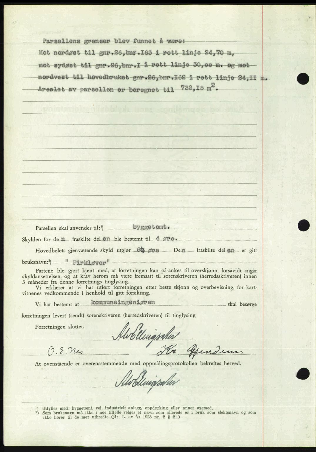 Romsdal sorenskriveri, AV/SAT-A-4149/1/2/2C: Mortgage book no. A23, 1947-1947, Diary no: : 2038/1947