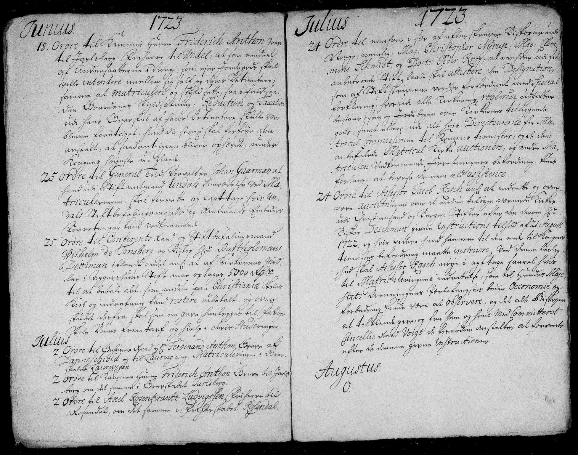 Danske Kanselli, Skapsaker, AV/RA-EA-4061/F/L0019: Skap 8, pakke 196iv-197, litra N, 1706-1722, p. 411