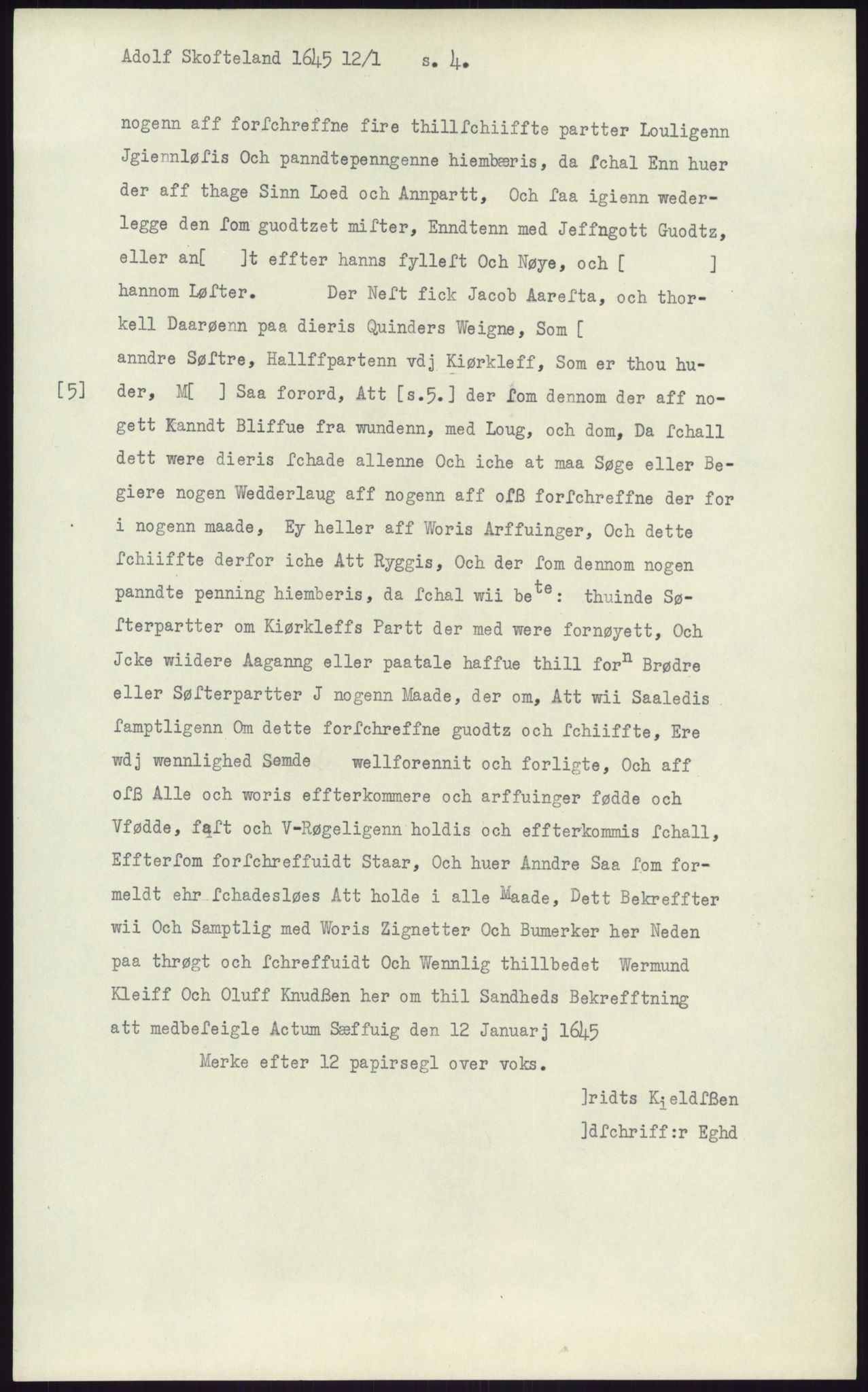 Samlinger til kildeutgivelse, Diplomavskriftsamlingen, AV/RA-EA-4053/H/Ha, p. 2838