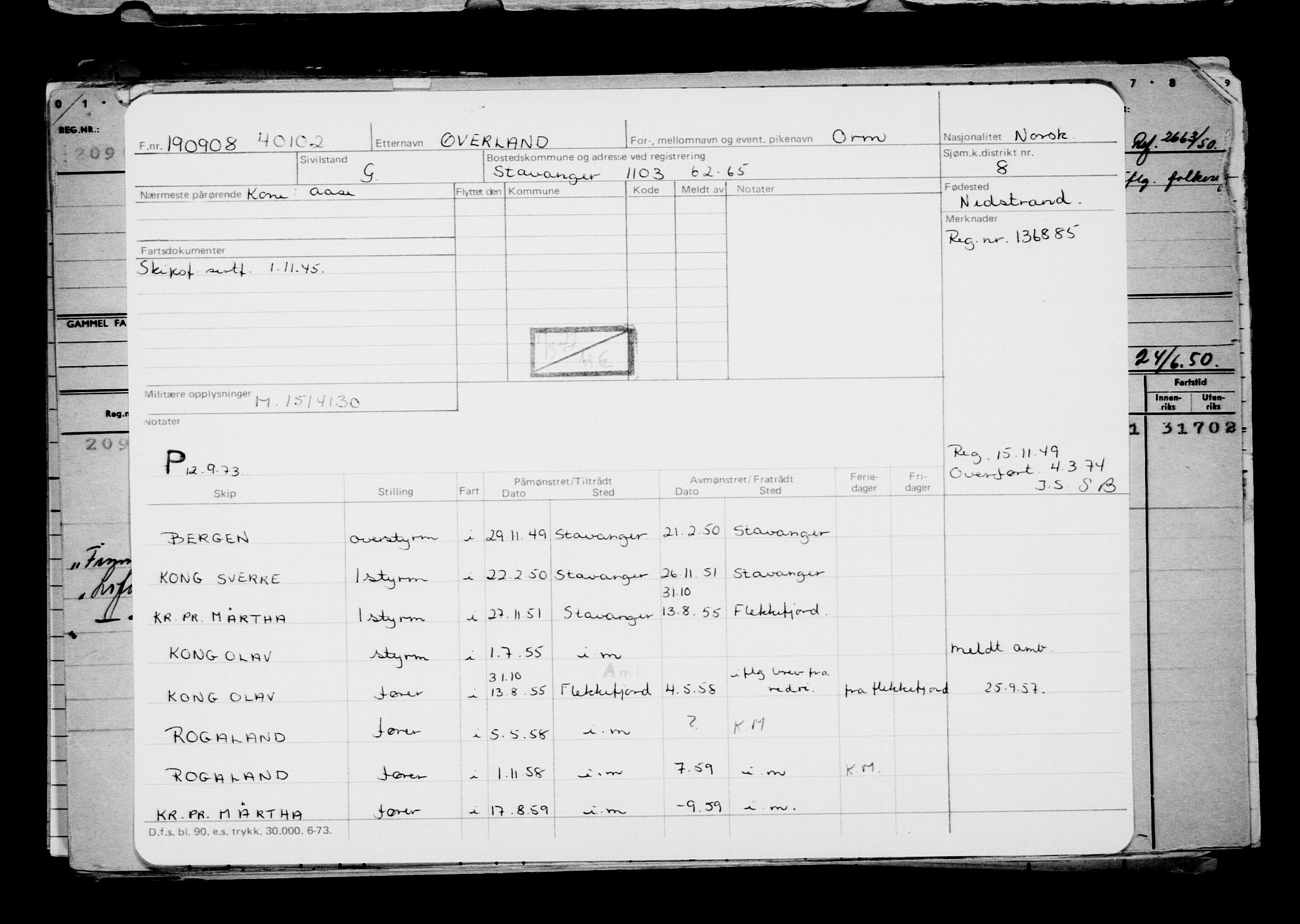 Direktoratet for sjømenn, AV/RA-S-3545/G/Gb/L0079: Hovedkort, 1908, p. 267