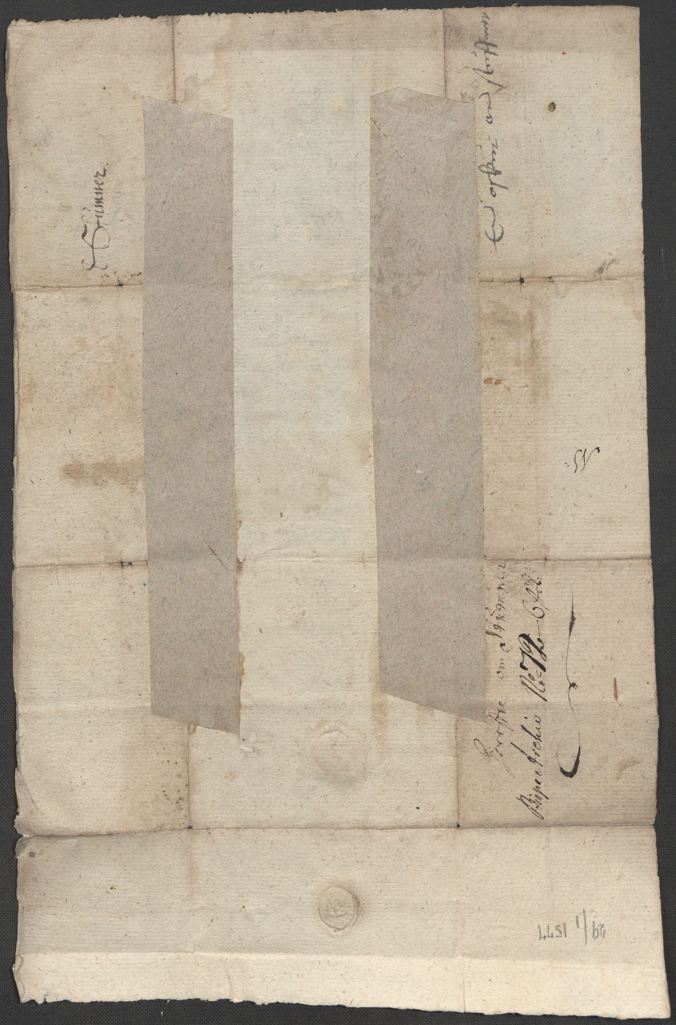 Riksarkivets diplomsamling, RA/EA-5965/F15/L0005: Prestearkiv - Østfold, 1572-1830, p. 82