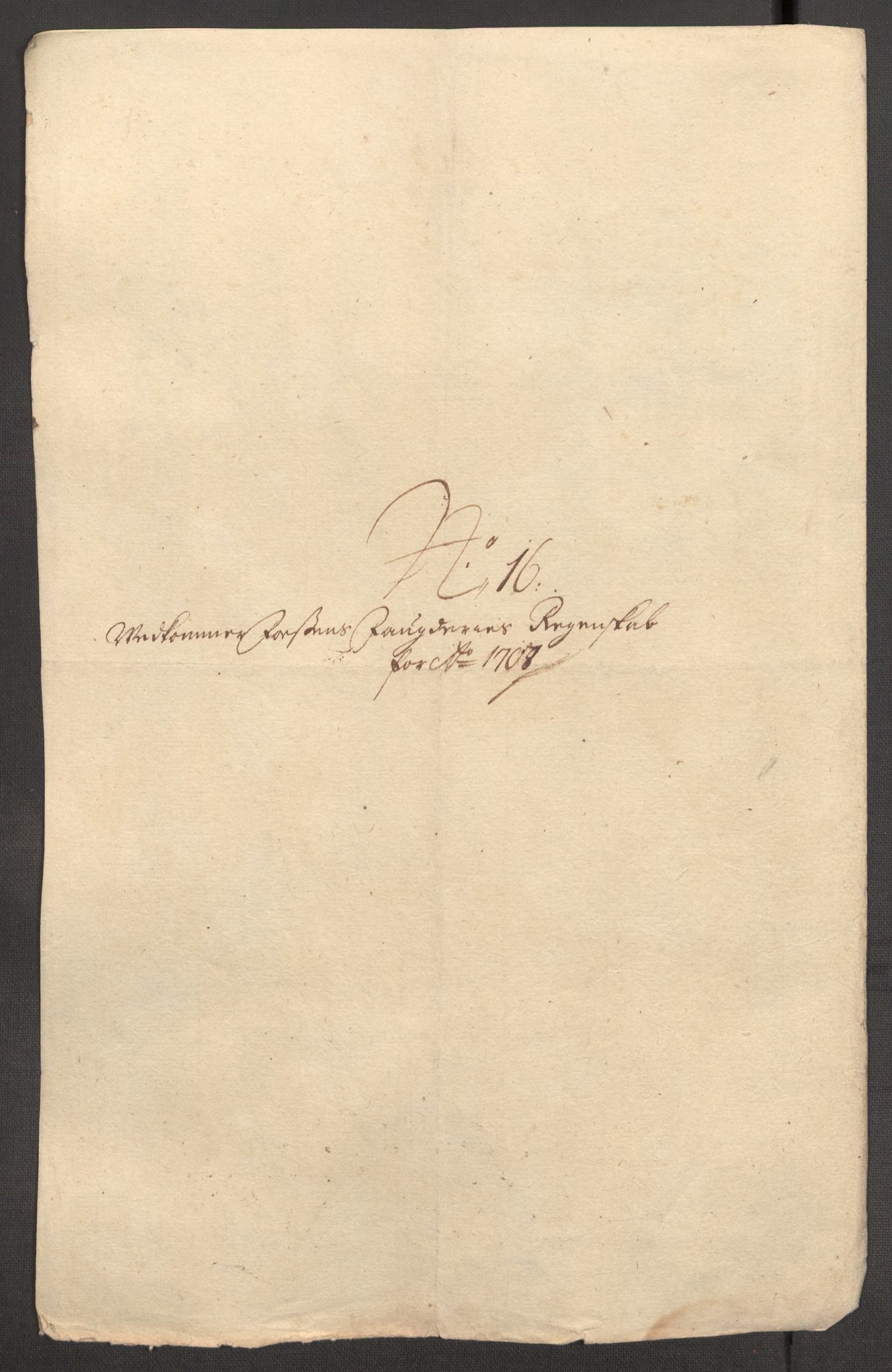 Rentekammeret inntil 1814, Reviderte regnskaper, Fogderegnskap, AV/RA-EA-4092/R57/L3857: Fogderegnskap Fosen, 1706-1707, p. 411