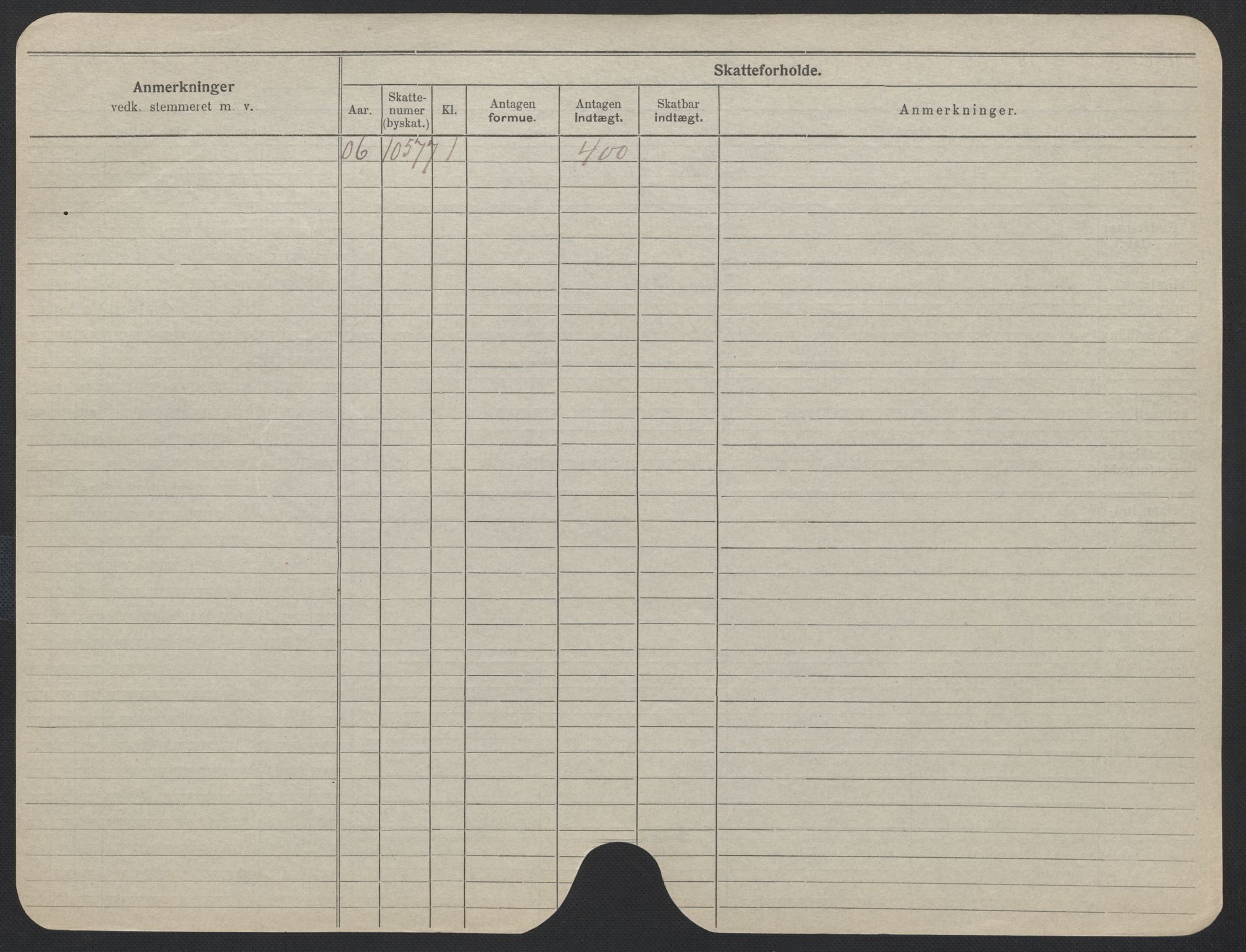 Oslo folkeregister, Registerkort, AV/SAO-A-11715/F/Fa/Fac/L0013: Kvinner, 1906-1914, p. 1101b