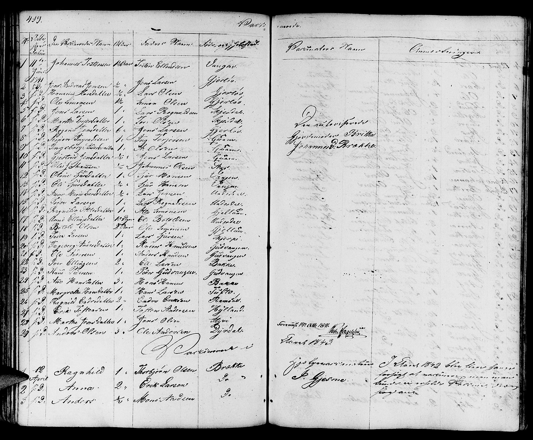 Aurland sokneprestembete, SAB/A-99937/H/Ha/Haa/L0006: Parish register (official) no. A 6, 1821-1859, p. 419