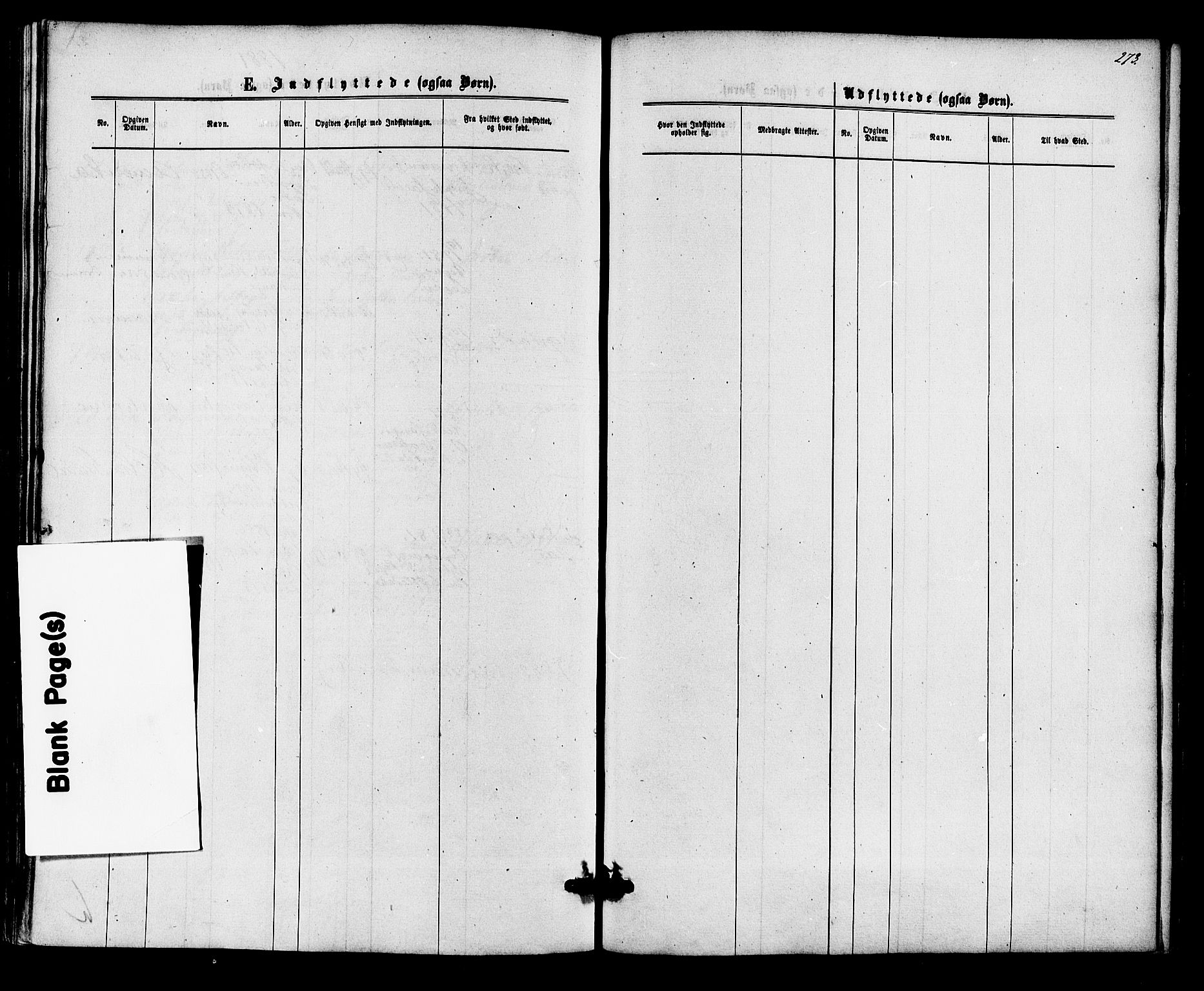 Hurum kirkebøker, AV/SAKO-A-229/F/Fa/L0013: Parish register (official) no. 13, 1876-1881, p. 273