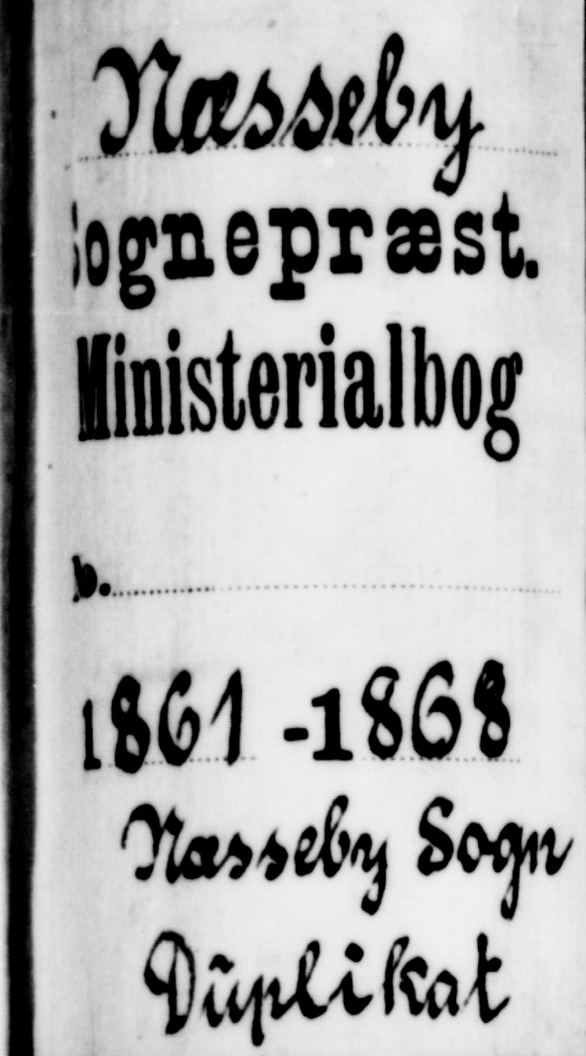 Nesseby sokneprestkontor, SATØ/S-1330/H/Hb/L0002klokker: Parish register (copy) no. 2, 1861-1868