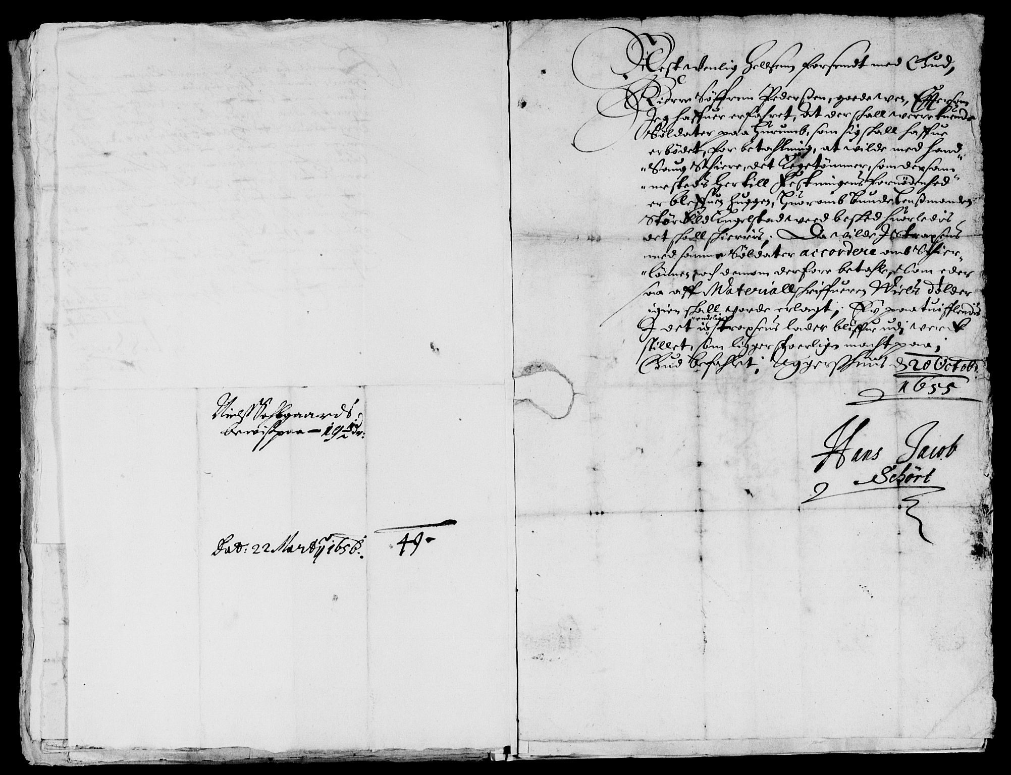 Rentekammeret inntil 1814, Reviderte regnskaper, Lensregnskaper, AV/RA-EA-5023/R/Rb/Rba/L0232: Akershus len, 1652-1656
